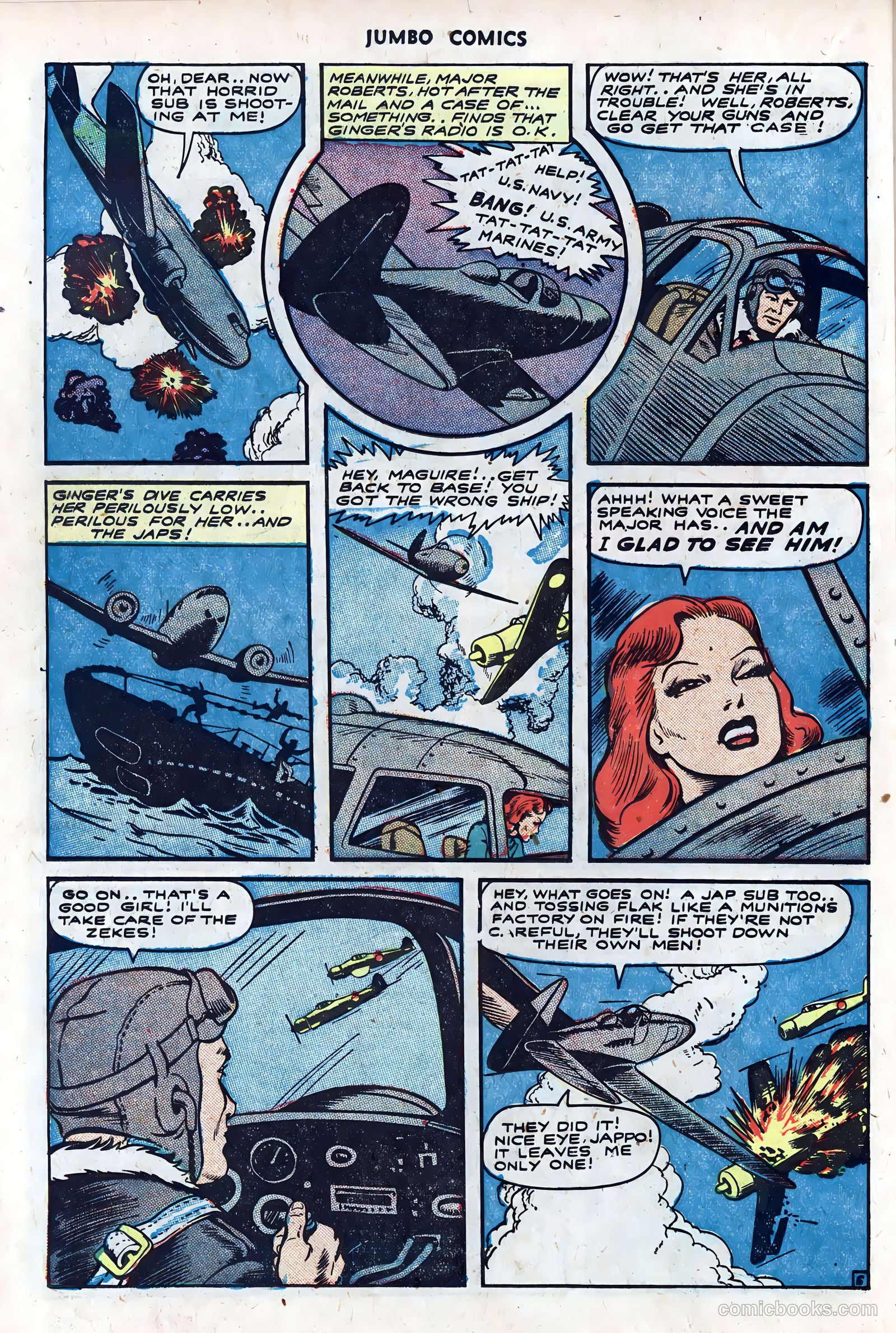 Jumbo Comics #69 (1944) — page 32 of 52