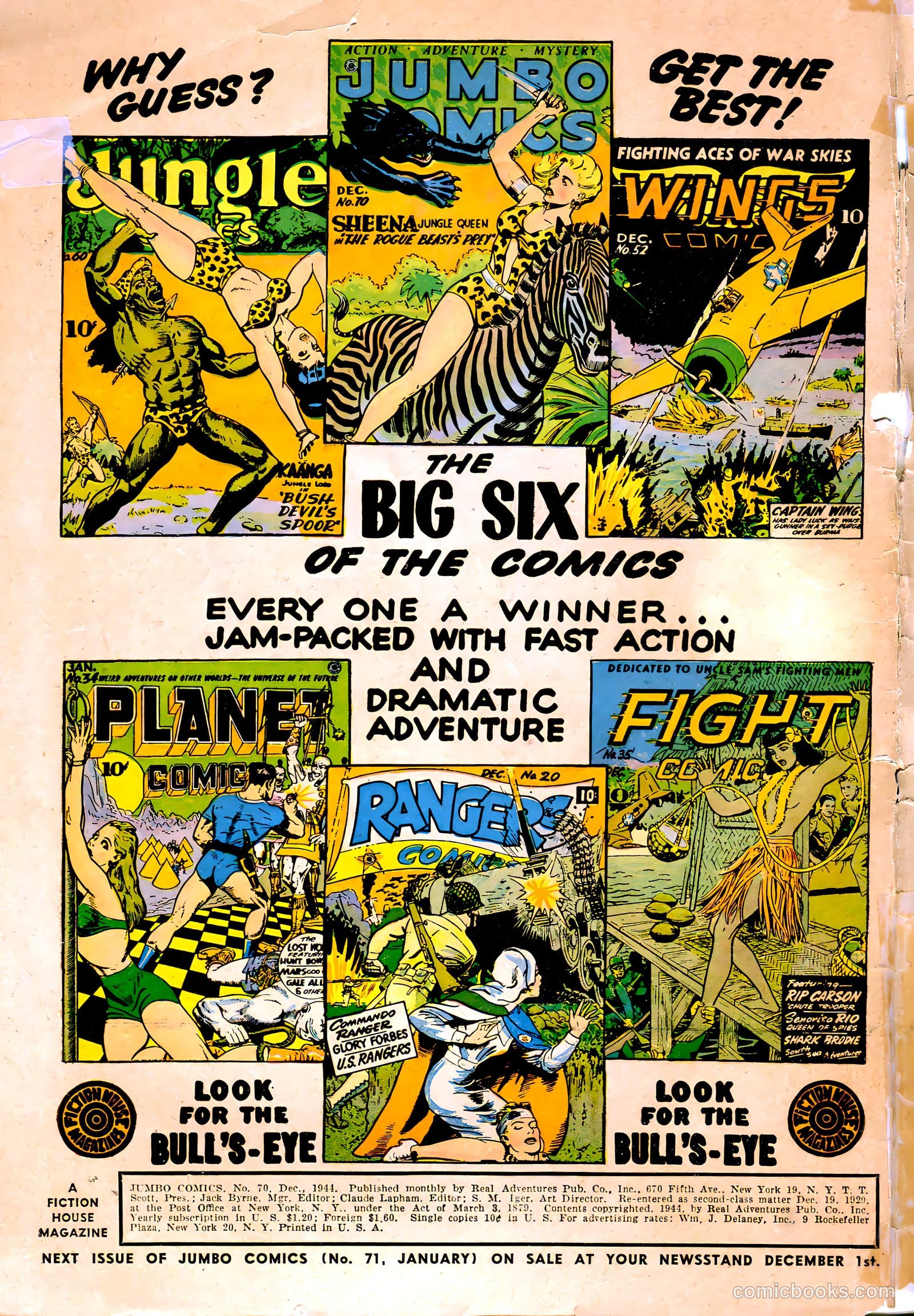 Jumbo Comics #70 (1944) — page 2 of 52
