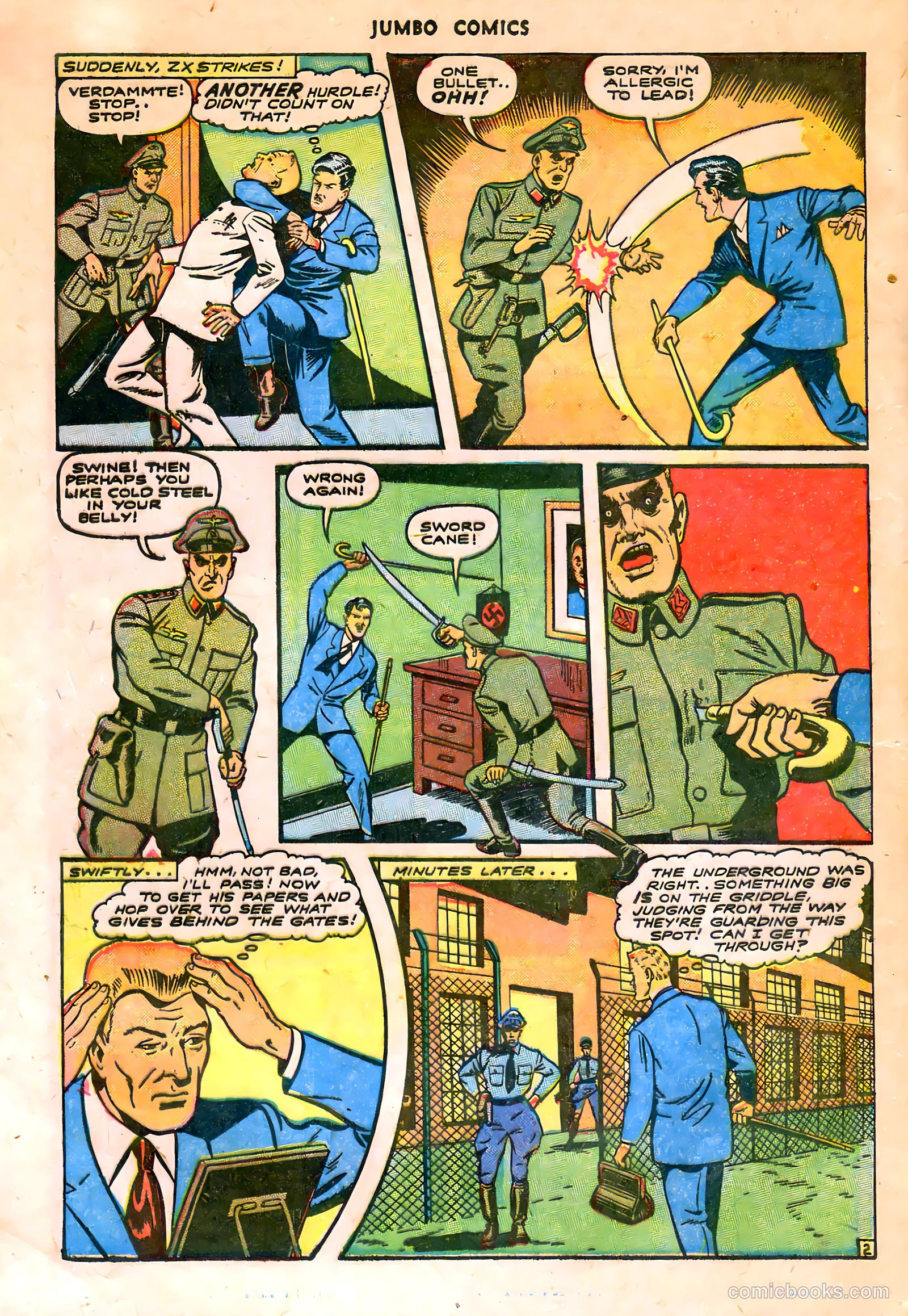 Jumbo Comics #70 (1944) — page 16 of 52
