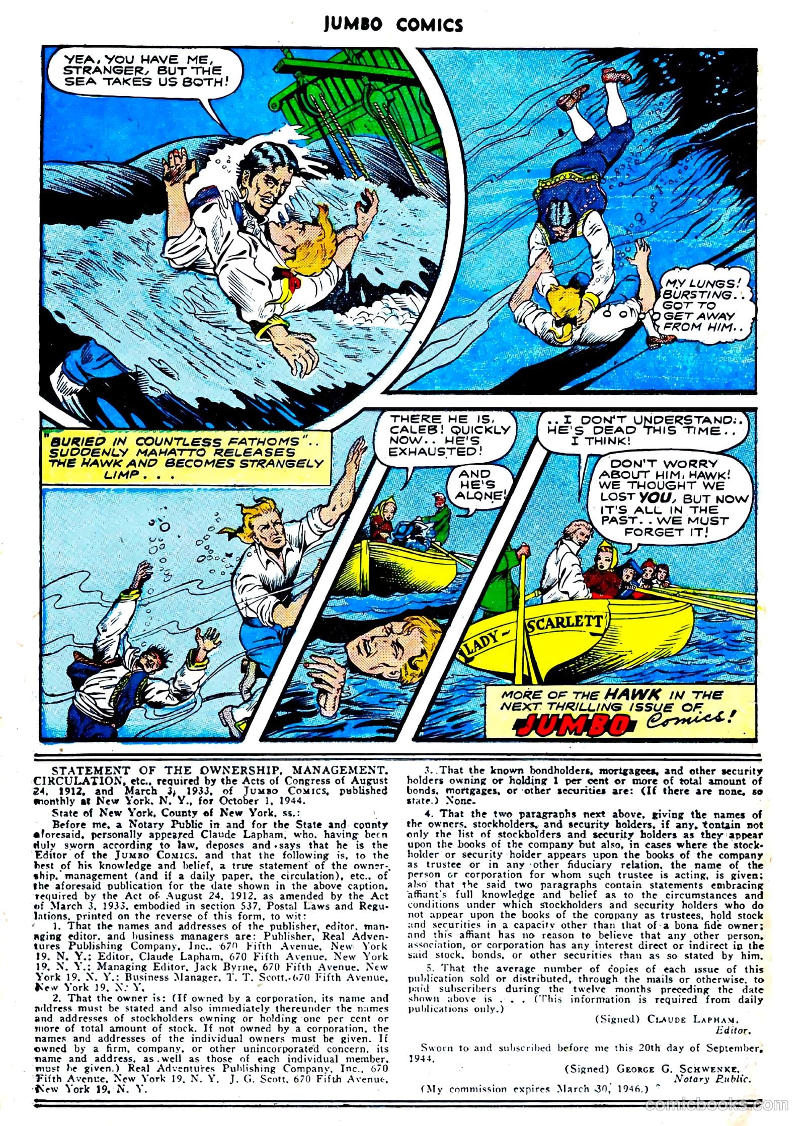 Jumbo Comics #72 (1945) — page 36 of 52