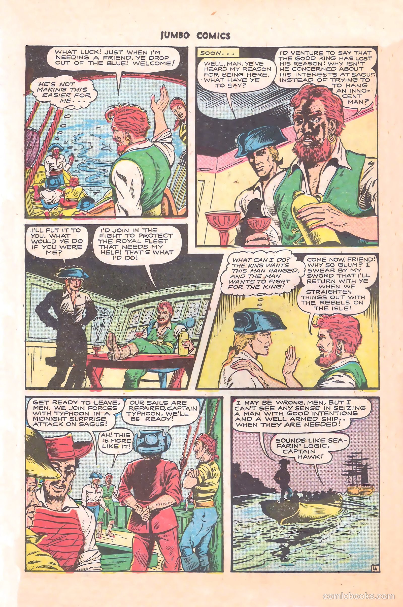 Jumbo Comics #73 (1945) — page 32 of 52