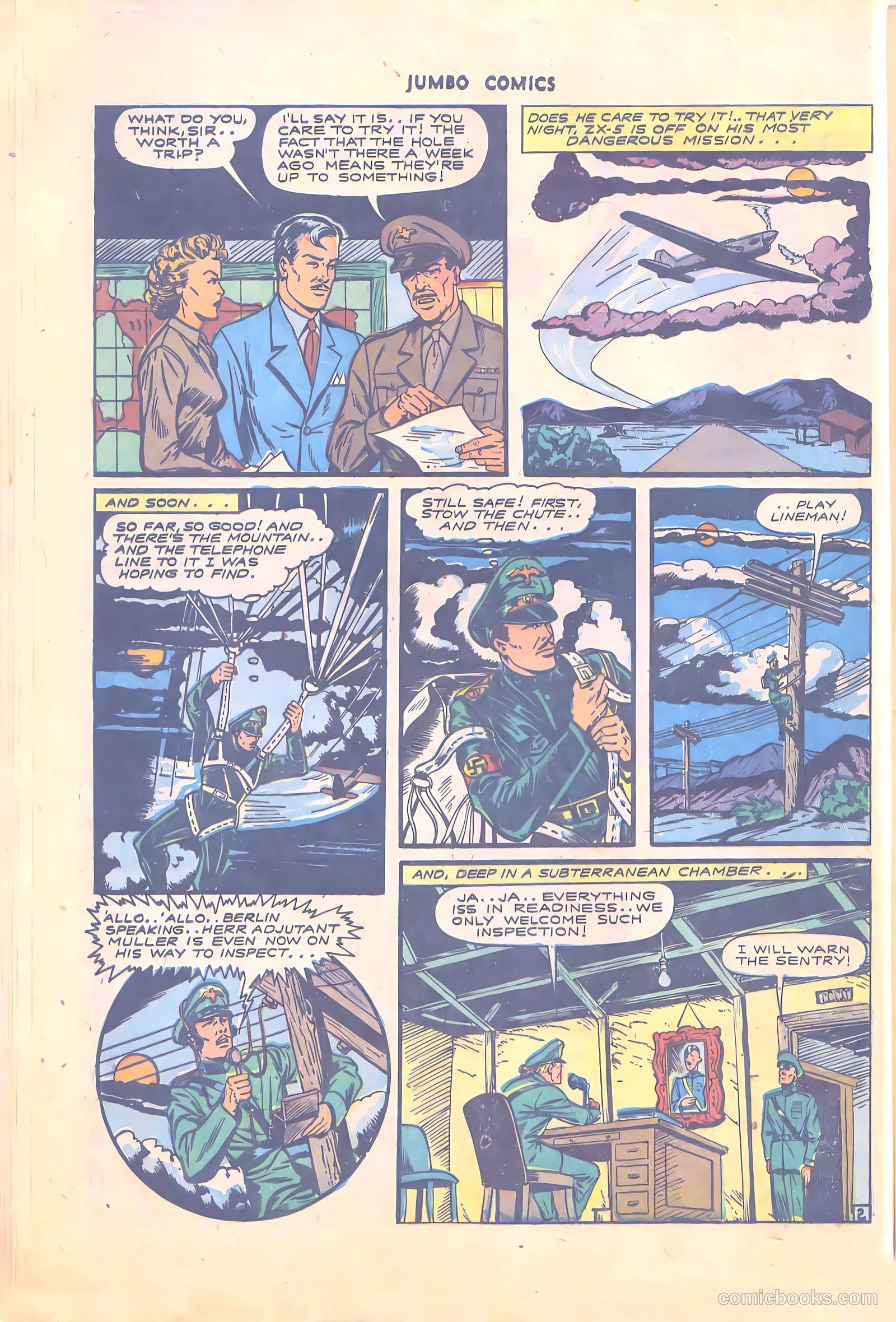 Jumbo Comics #74 (1945) — page 16 of 52