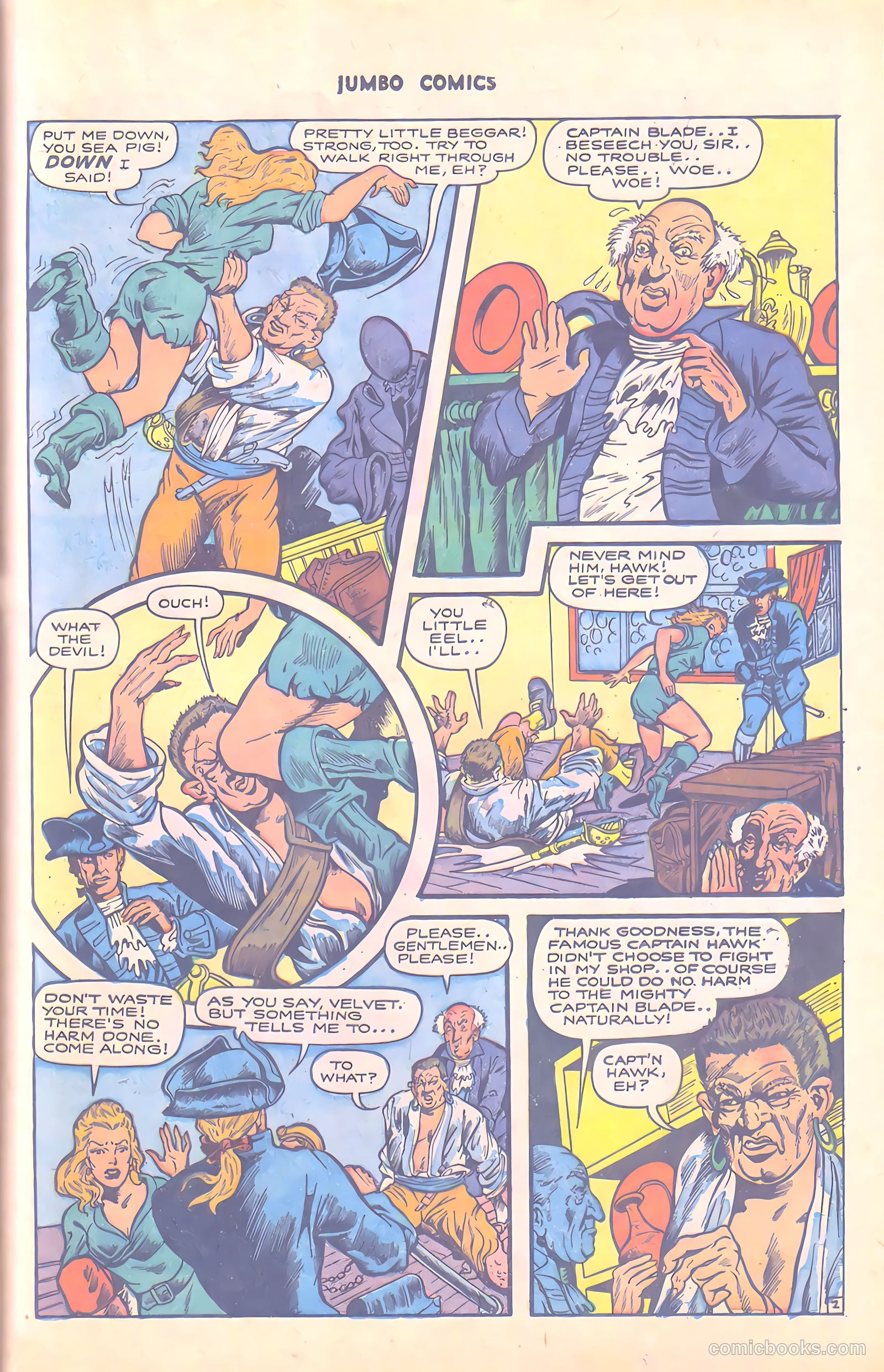 Jumbo Comics #74 (1945) — page 35 of 52