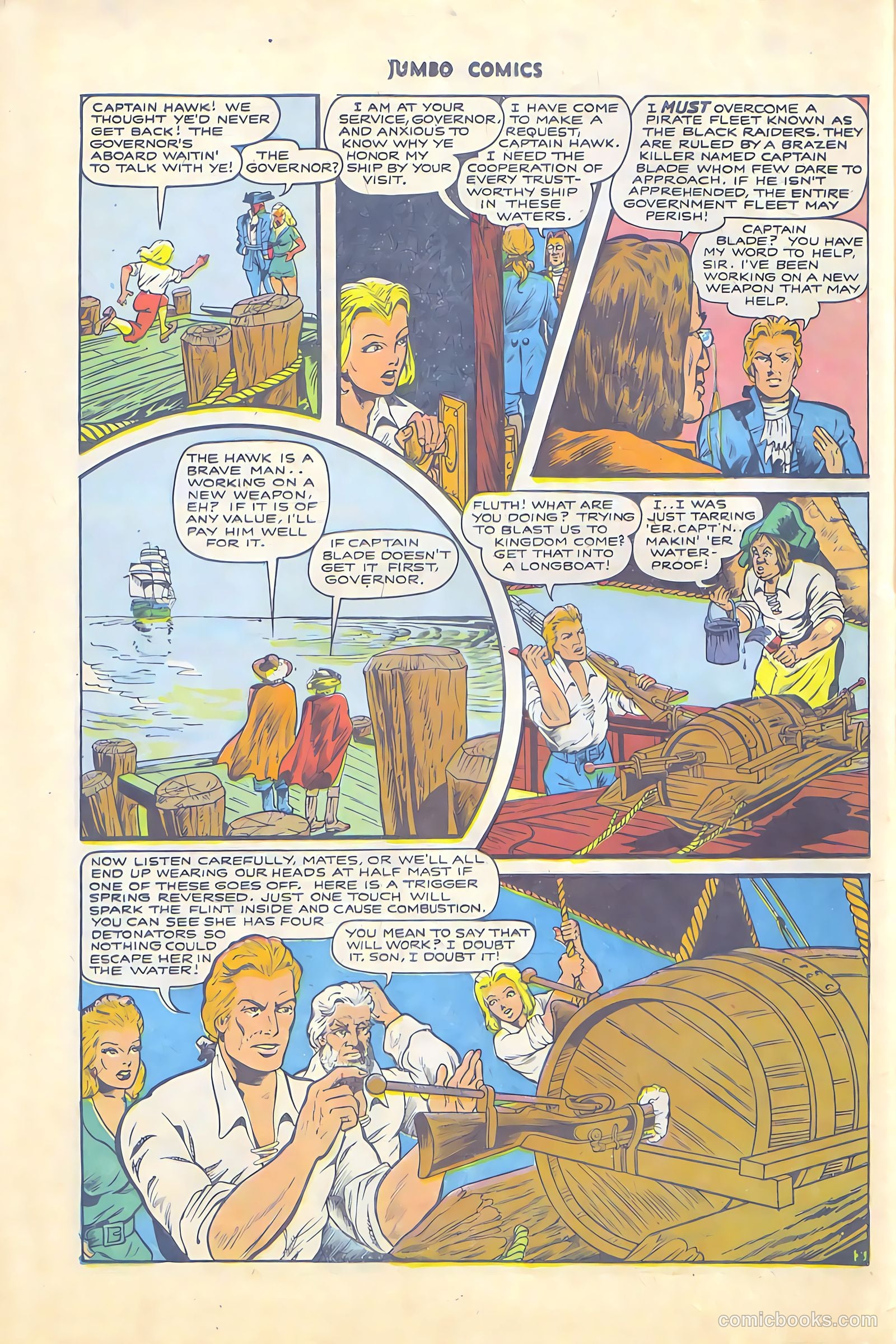 Jumbo Comics #74 (1945) — page 36 of 52