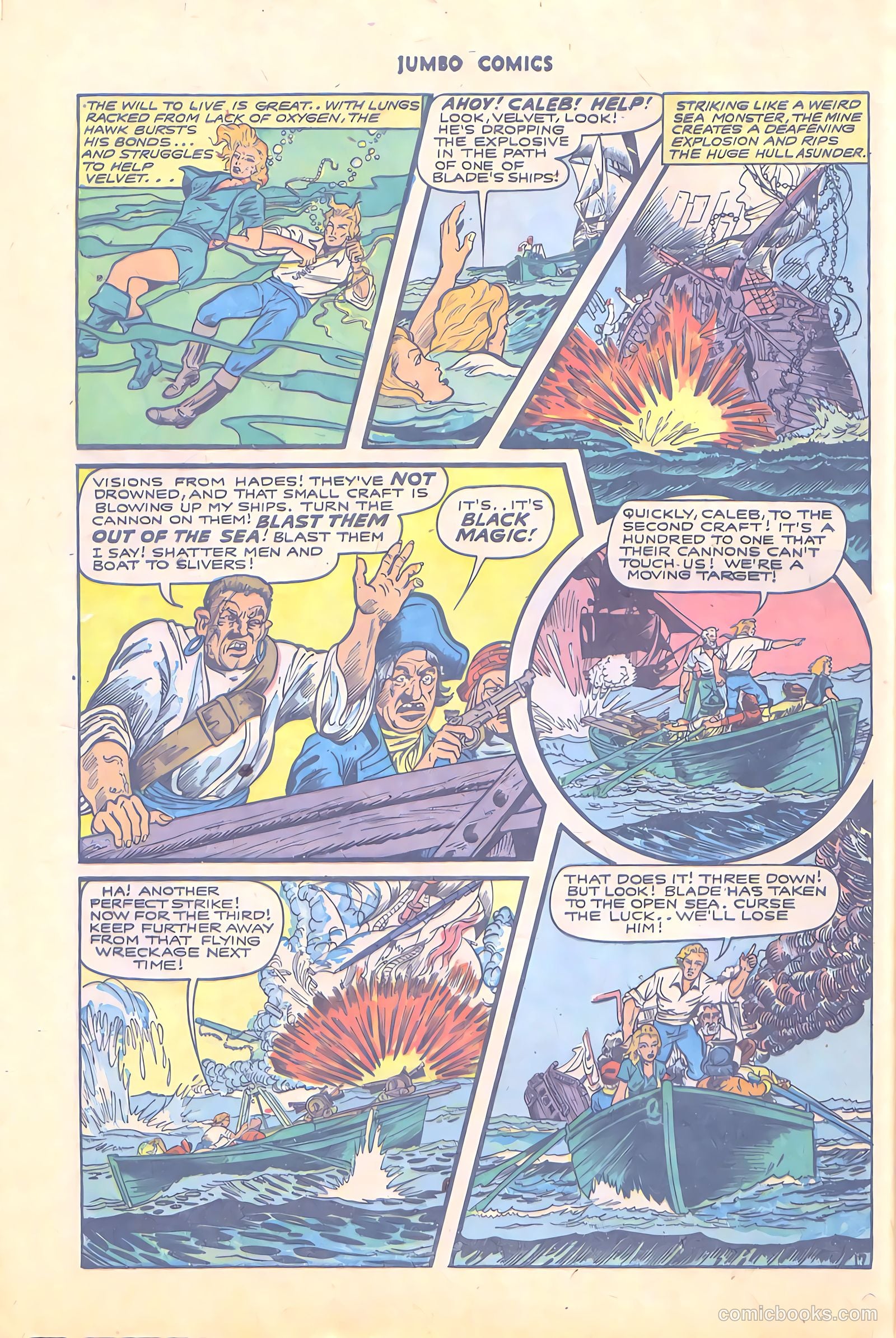 Jumbo Comics #74 (1945) — page 40 of 52