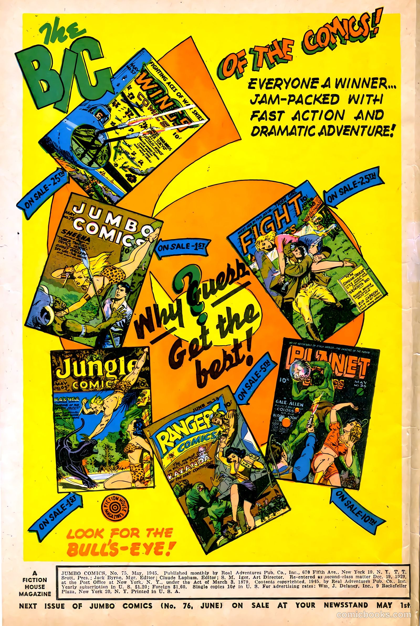 Jumbo Comics #75 (1945) — page 2 of 52