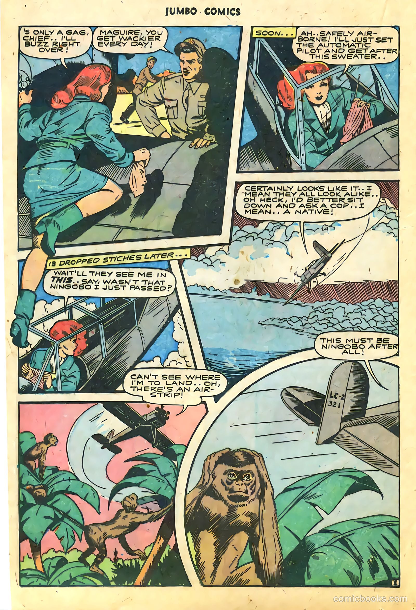 Jumbo Comics #75 (1945) — page 22 of 52