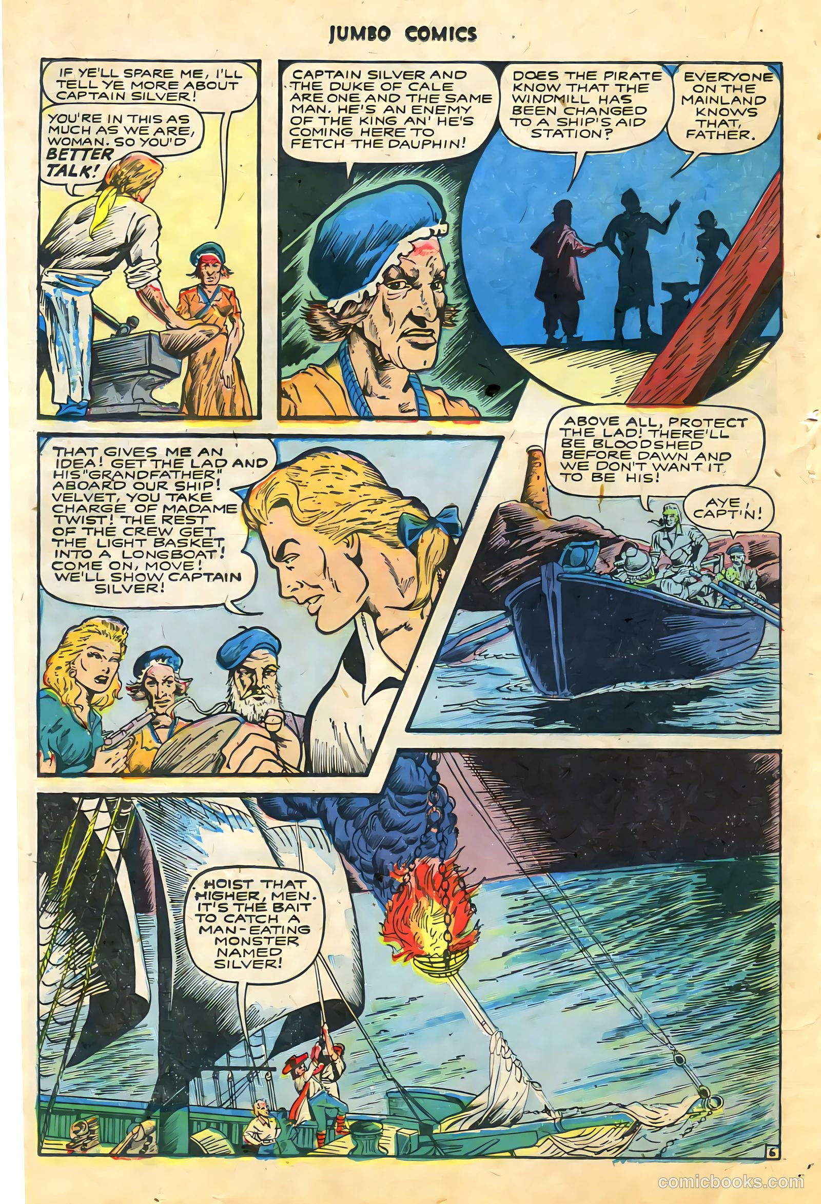 Jumbo Comics #75 (1945) — page 32 of 52