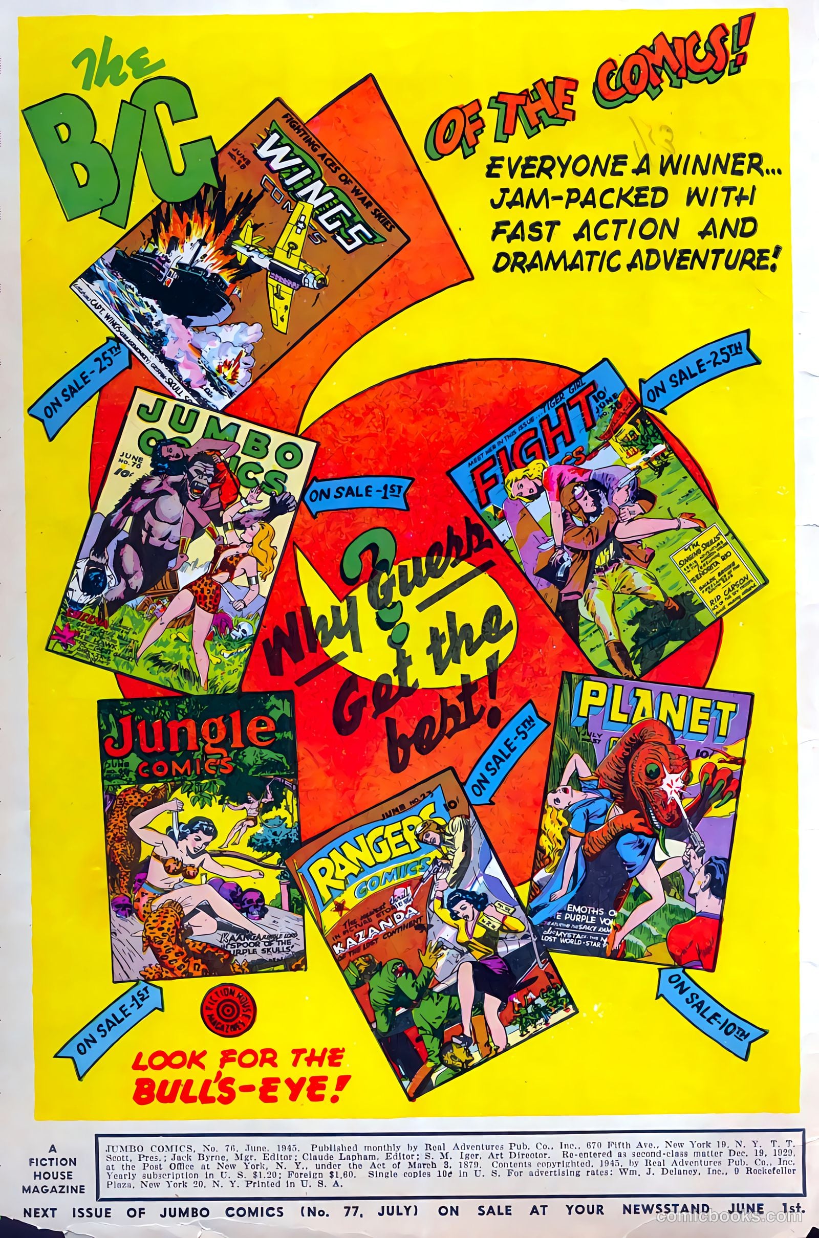 Jumbo Comics #76 (1945) — page 2 of 52