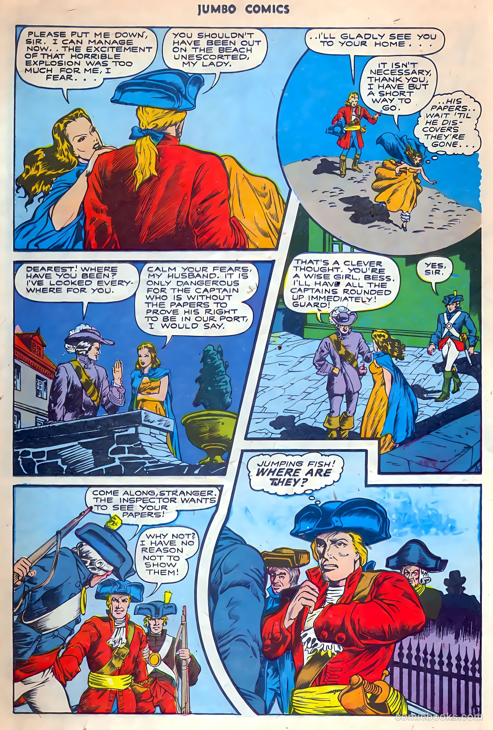 Jumbo Comics #76 (1945) — page 36 of 52