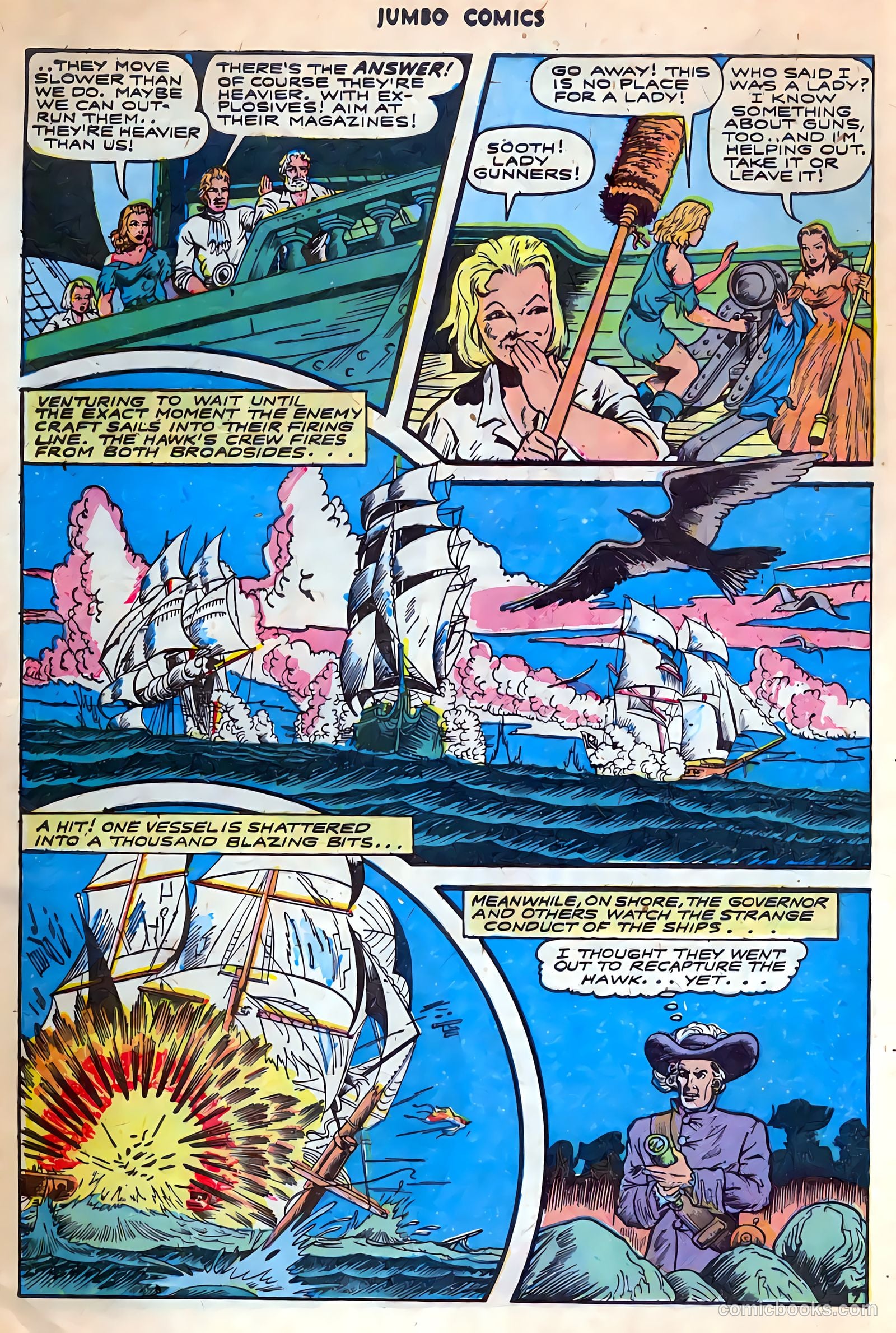 Jumbo Comics #76 (1945) — page 40 of 52