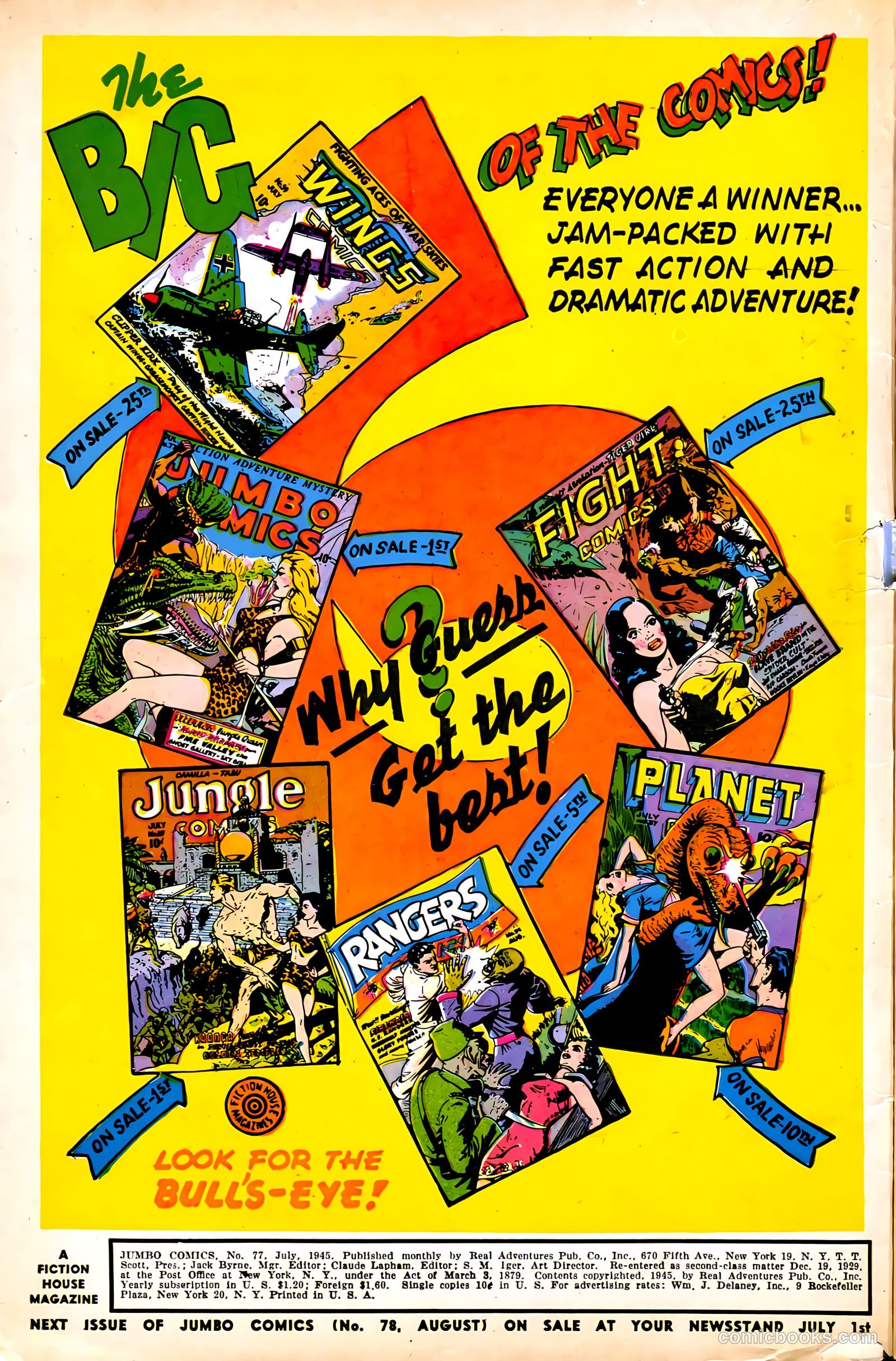 Jumbo Comics #77 (1945) — page 2 of 52