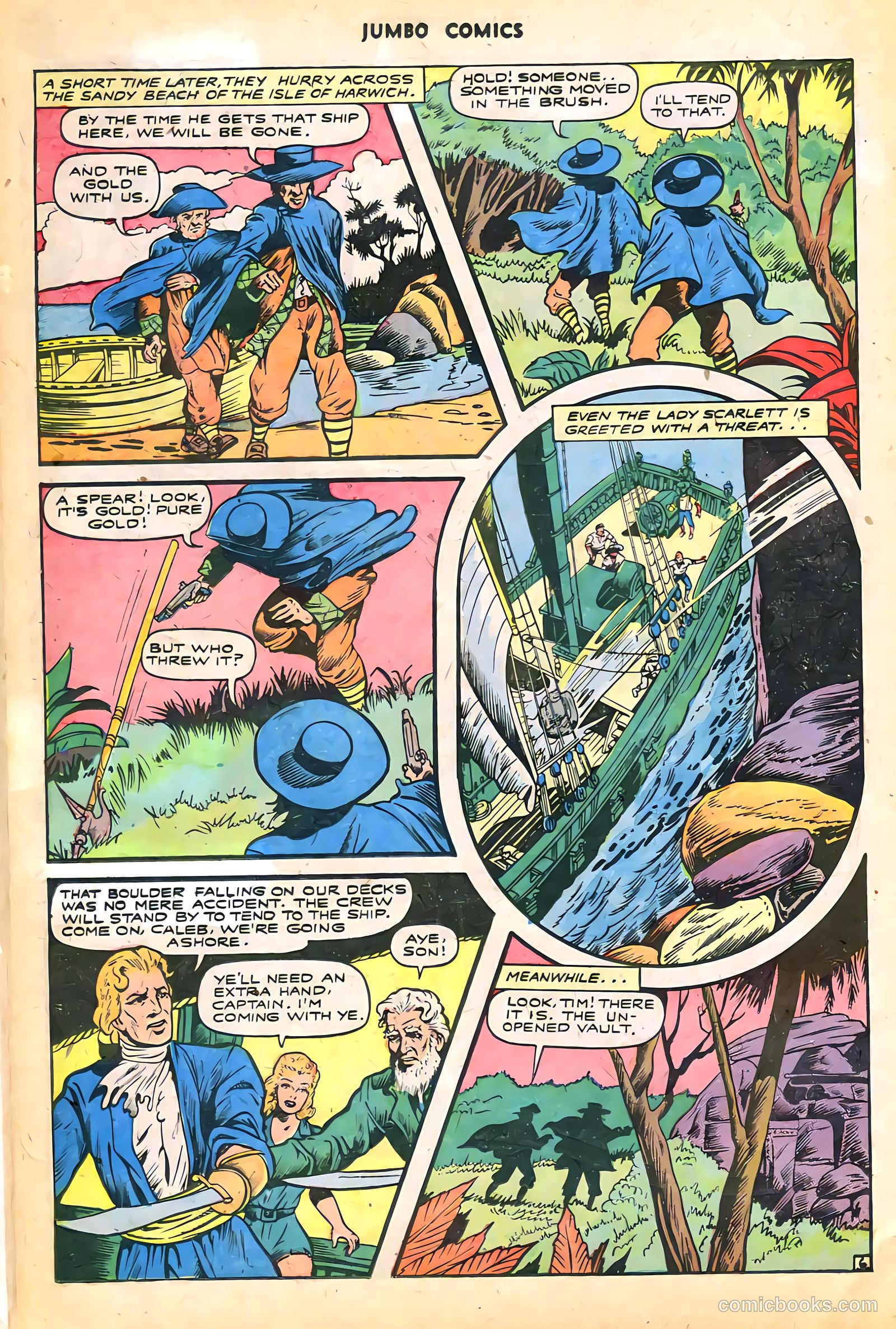 Jumbo Comics #77 (1945) — page 32 of 52