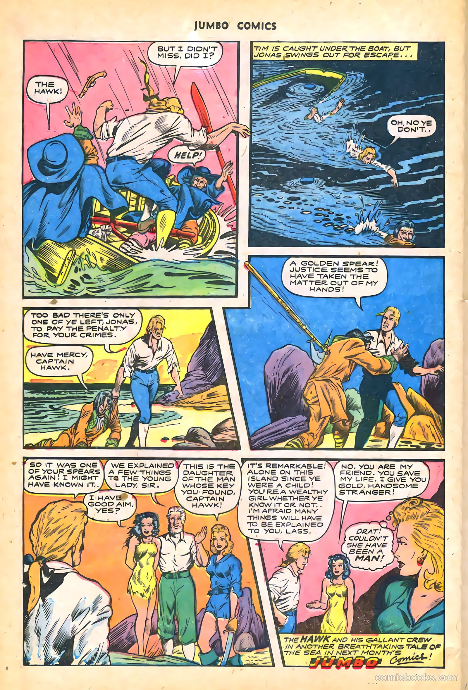 Jumbo Comics #77 (1945) — page 34 of 52