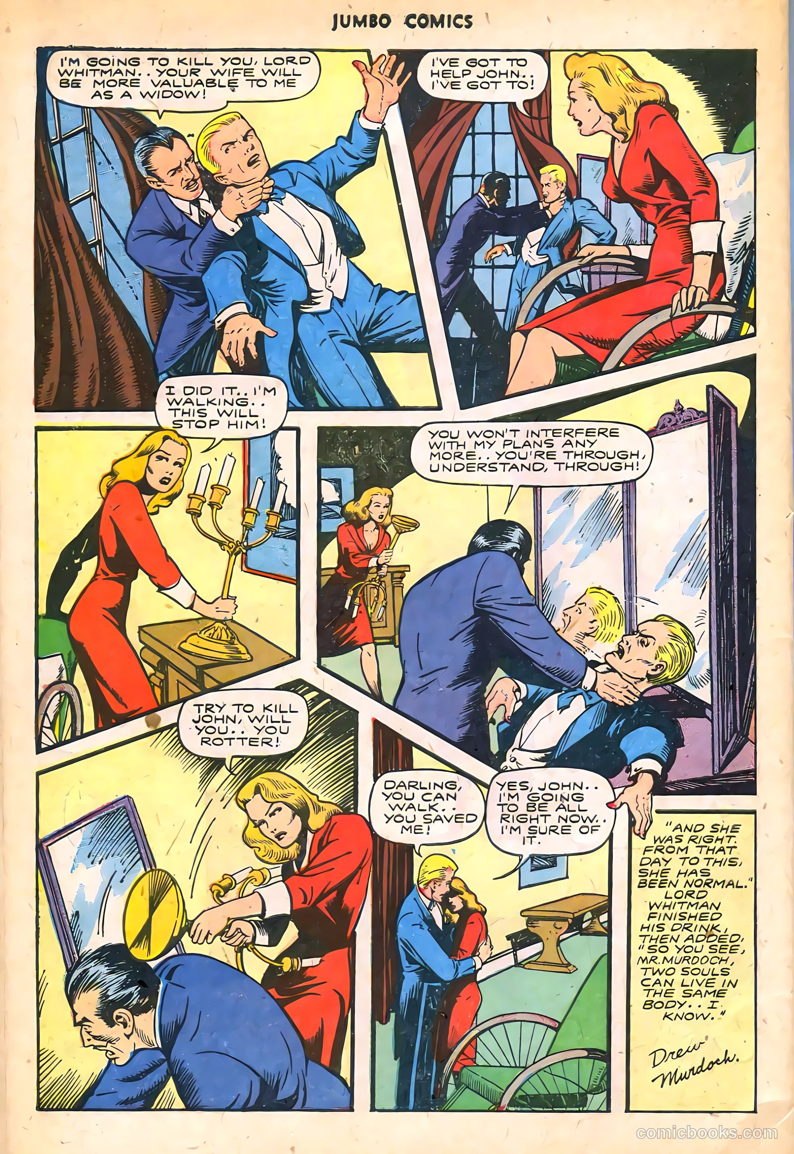 Jumbo Comics #77 (1945) — page 50 of 52