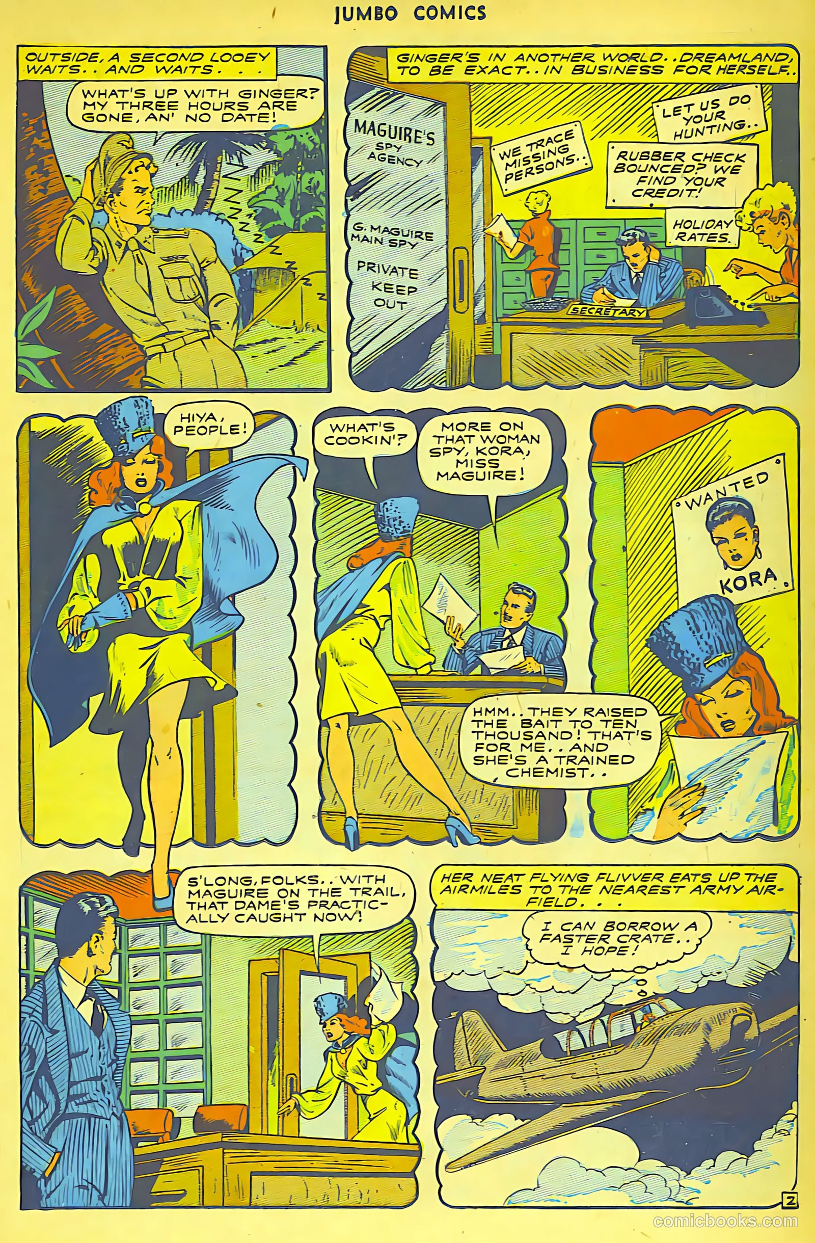 Jumbo Comics #78 (1945) — page 21 of 36