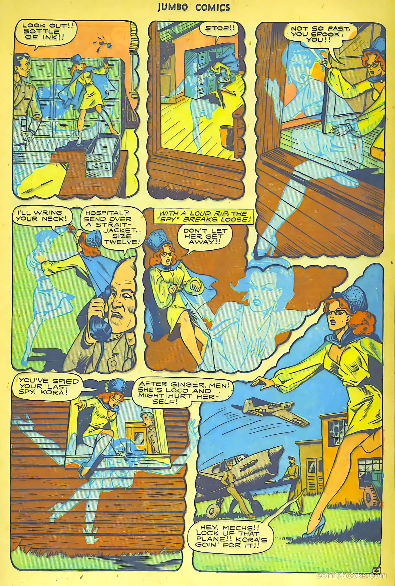 Jumbo Comics #78 (1945) — page 23 of 36