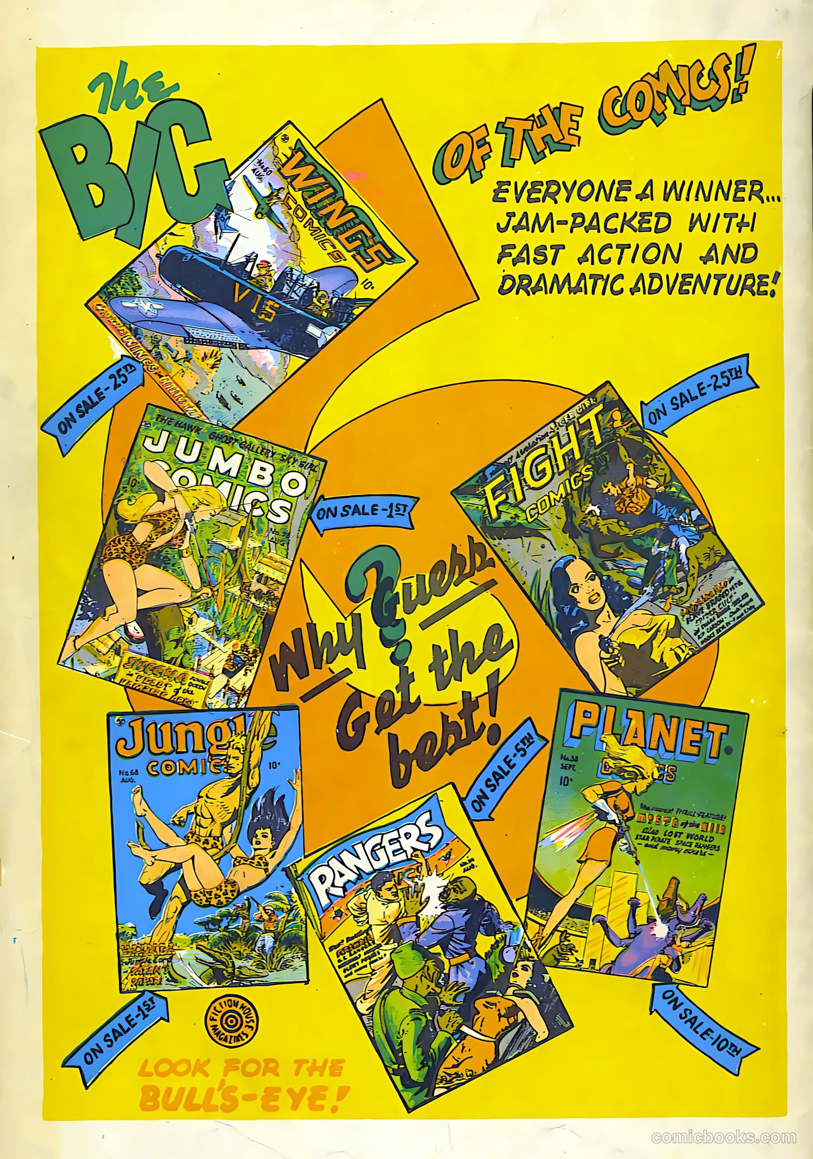 Jumbo Comics #78 (1945) — page 36 of 36