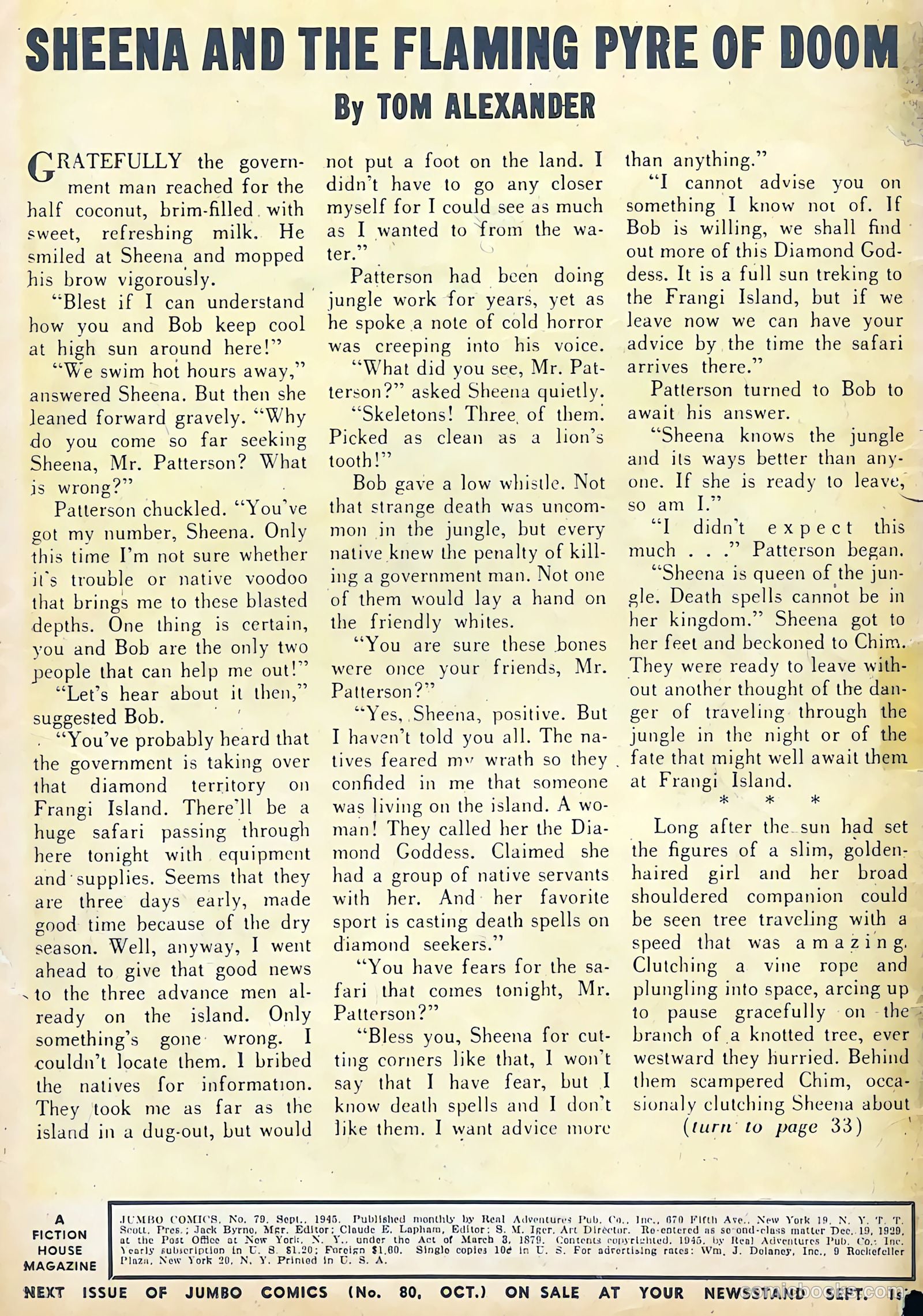 Jumbo Comics #79 (1945) — page 2 of 36