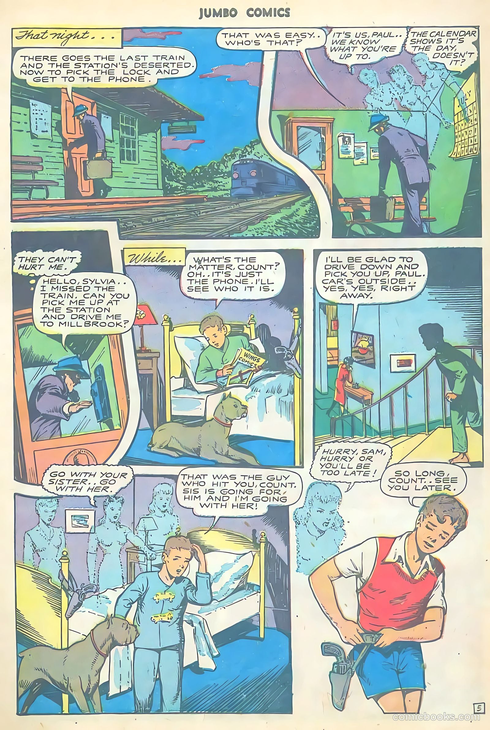 Jumbo Comics #79 (1945) — page 31 of 36