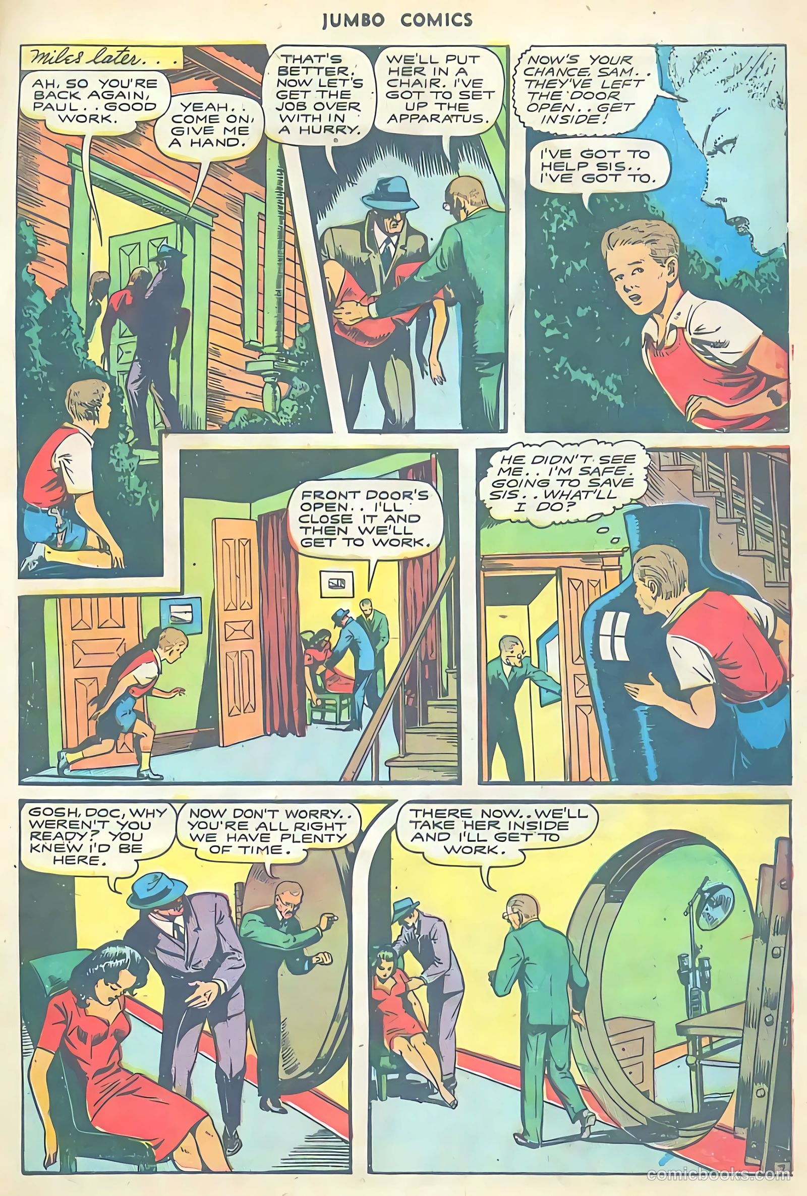 Jumbo Comics #79 (1945) — page 32 of 36