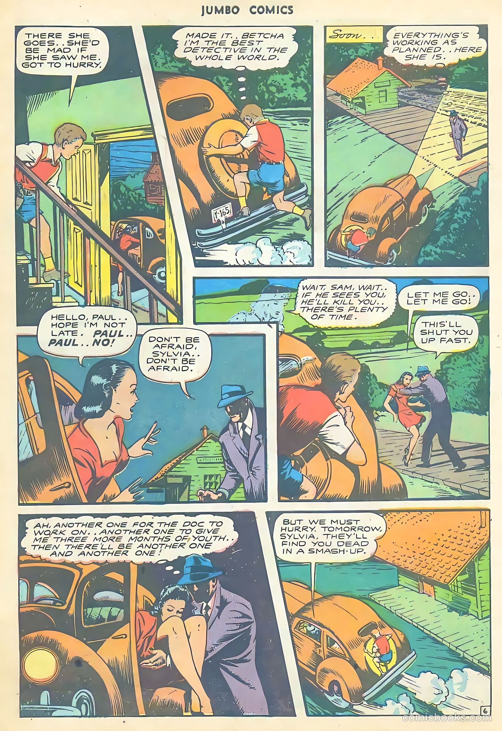 Jumbo Comics #79 (1945) — page 36 of 36