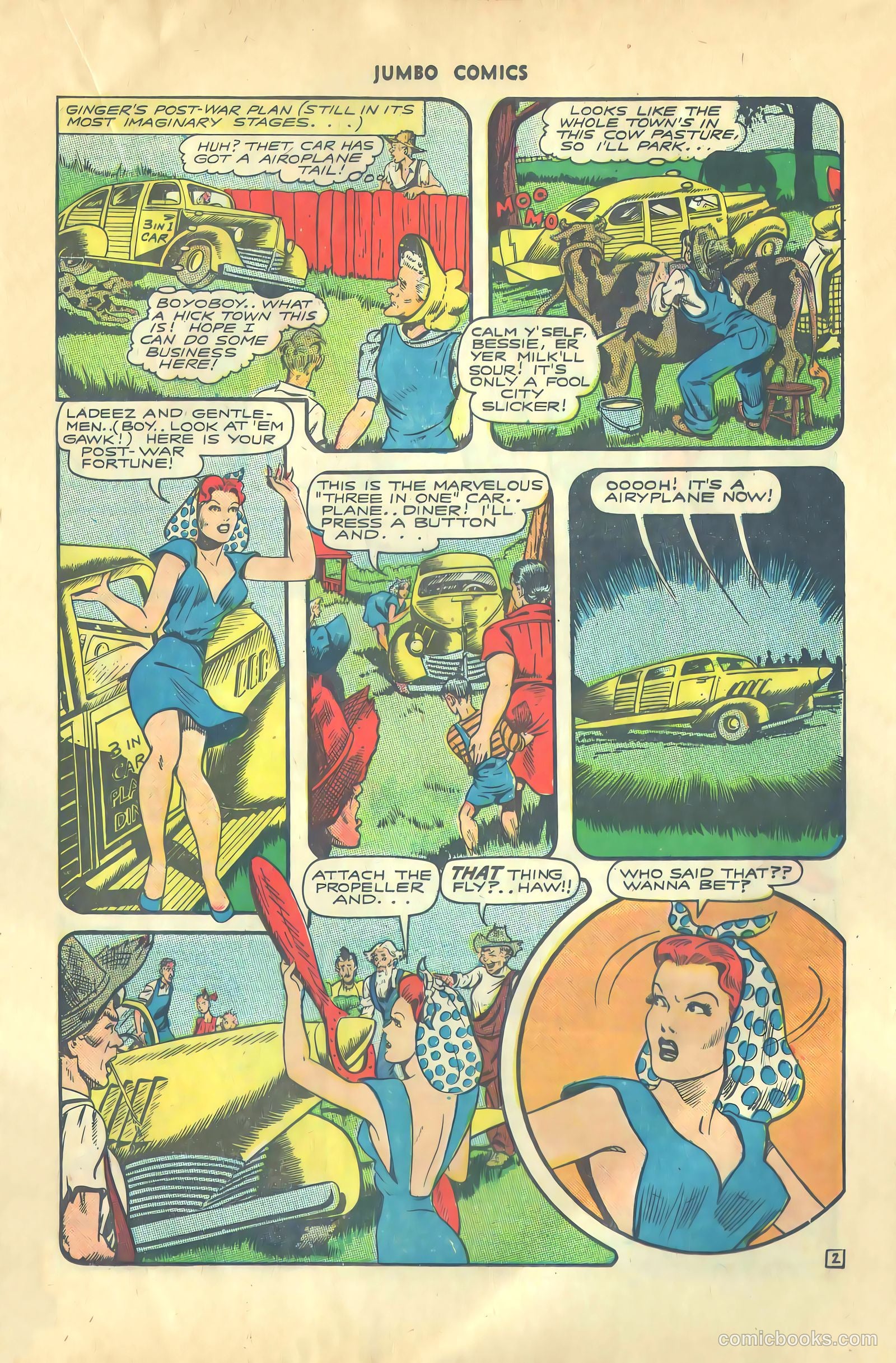 Jumbo Comics #80 (1945) — page 23 of 36