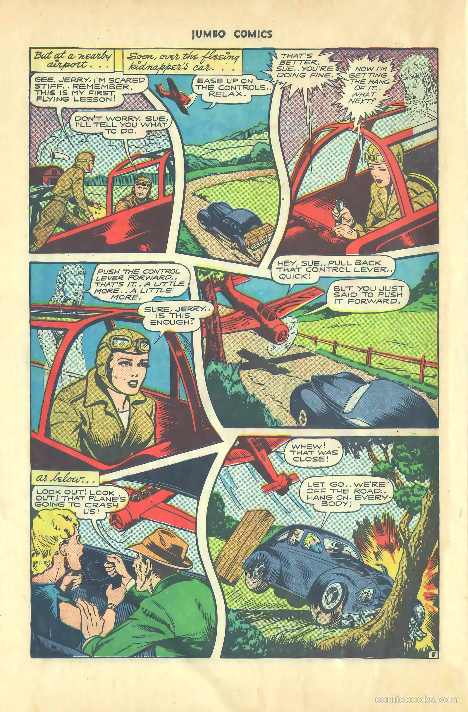 Jumbo Comics #80 (1945) — page 32 of 36