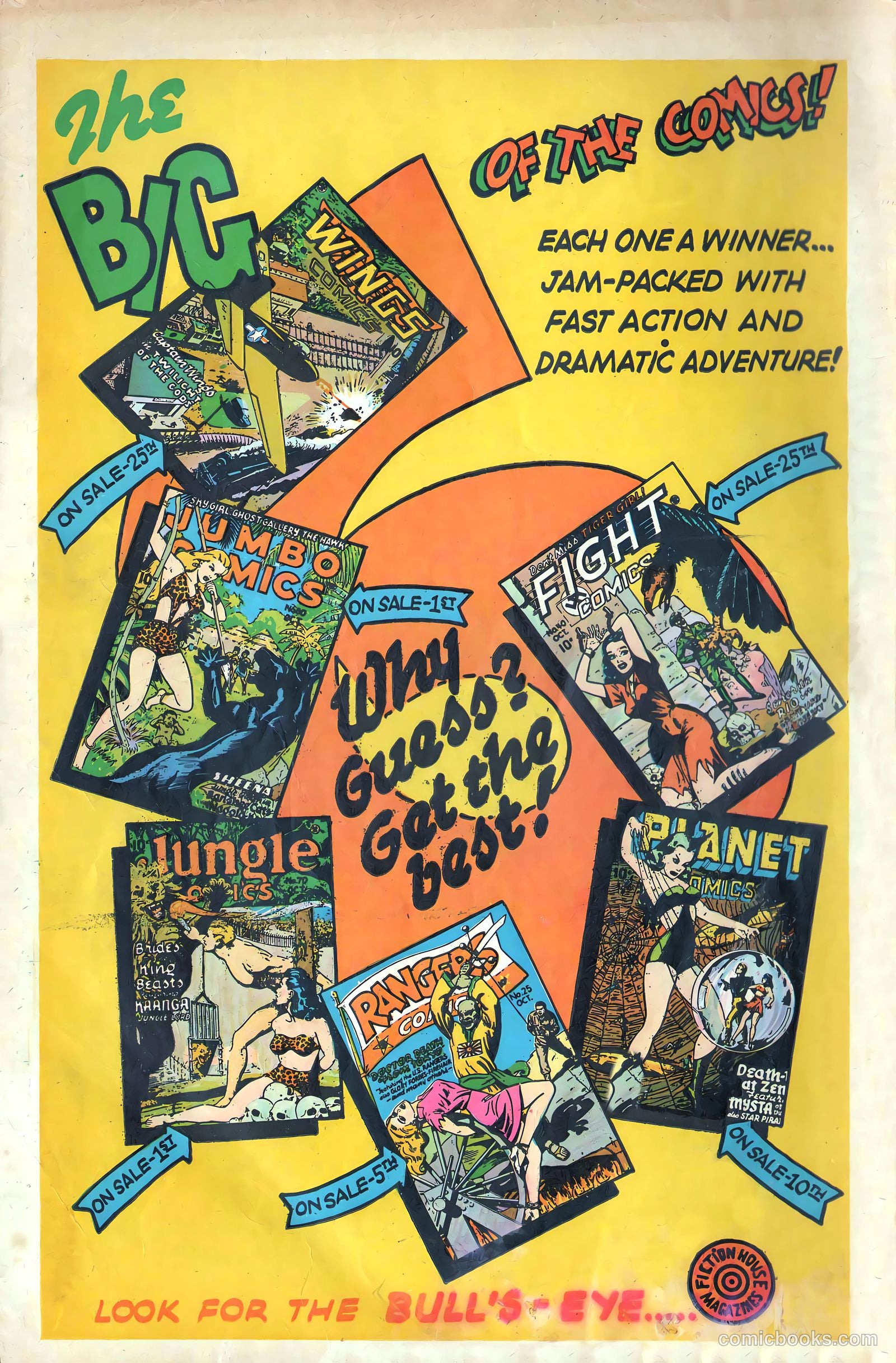 Jumbo Comics #80 (1945) — page 36 of 36