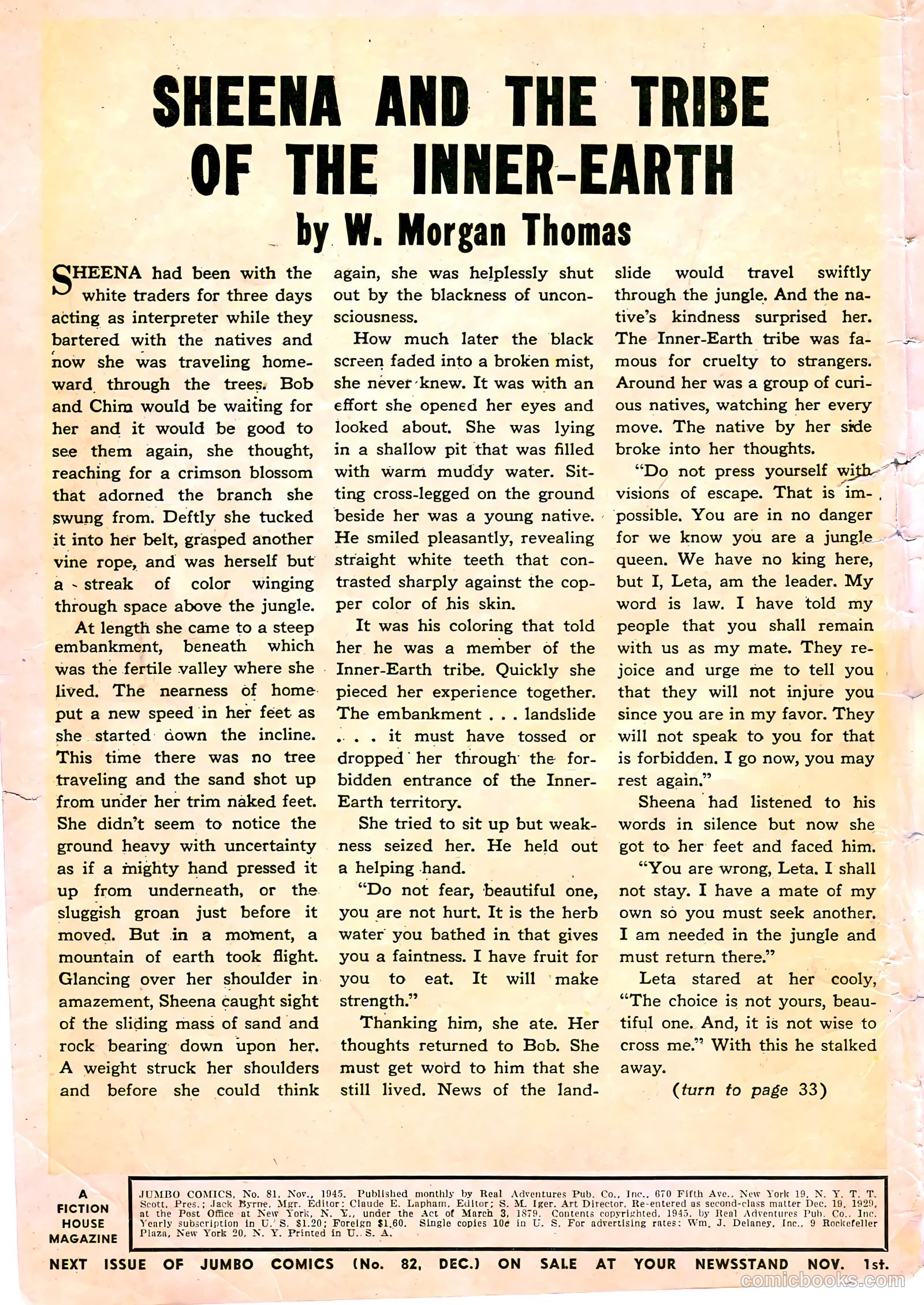 Jumbo Comics #81 (1945) — page 3 of 37