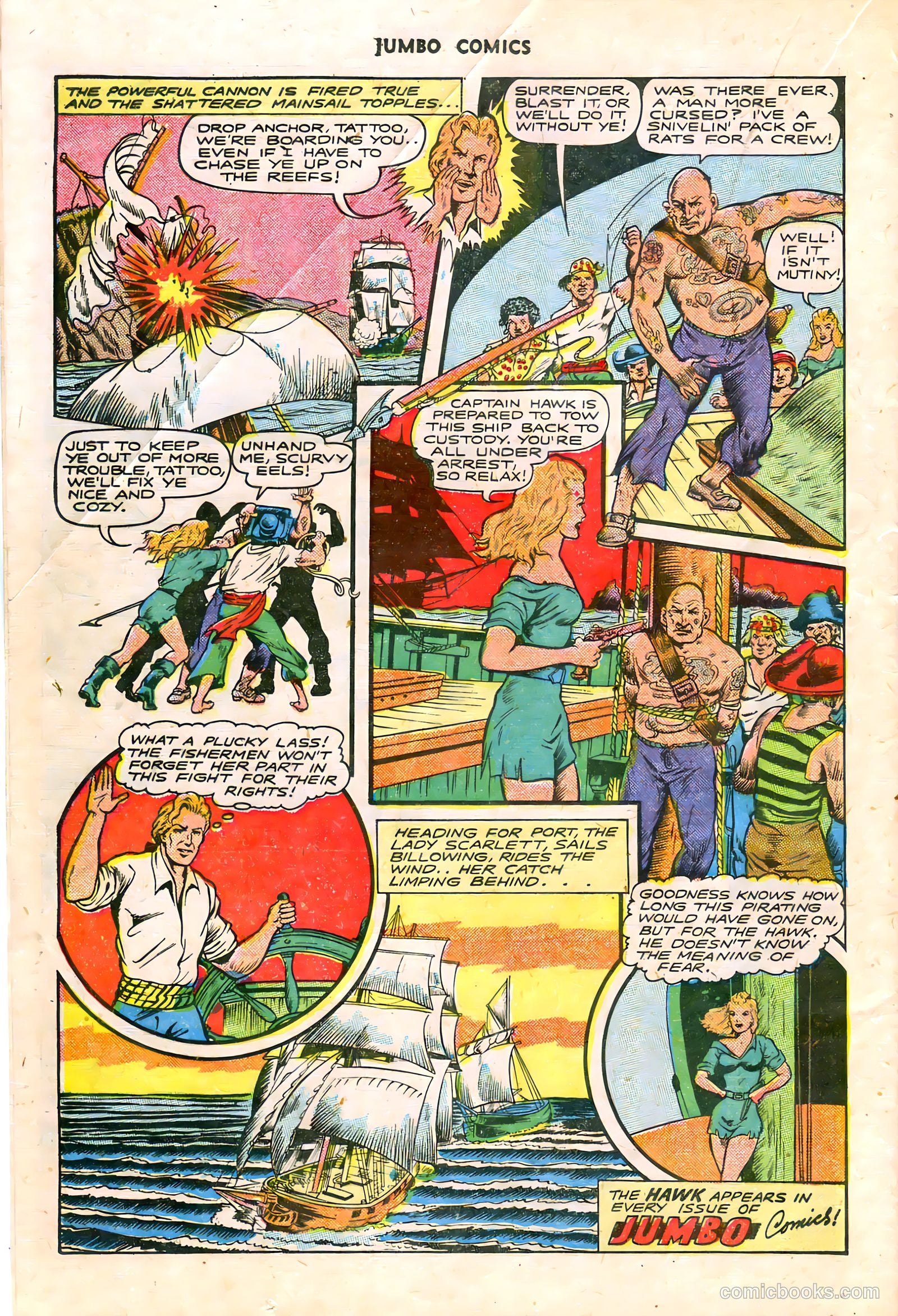 Jumbo Comics #81 (1945) — page 23 of 37