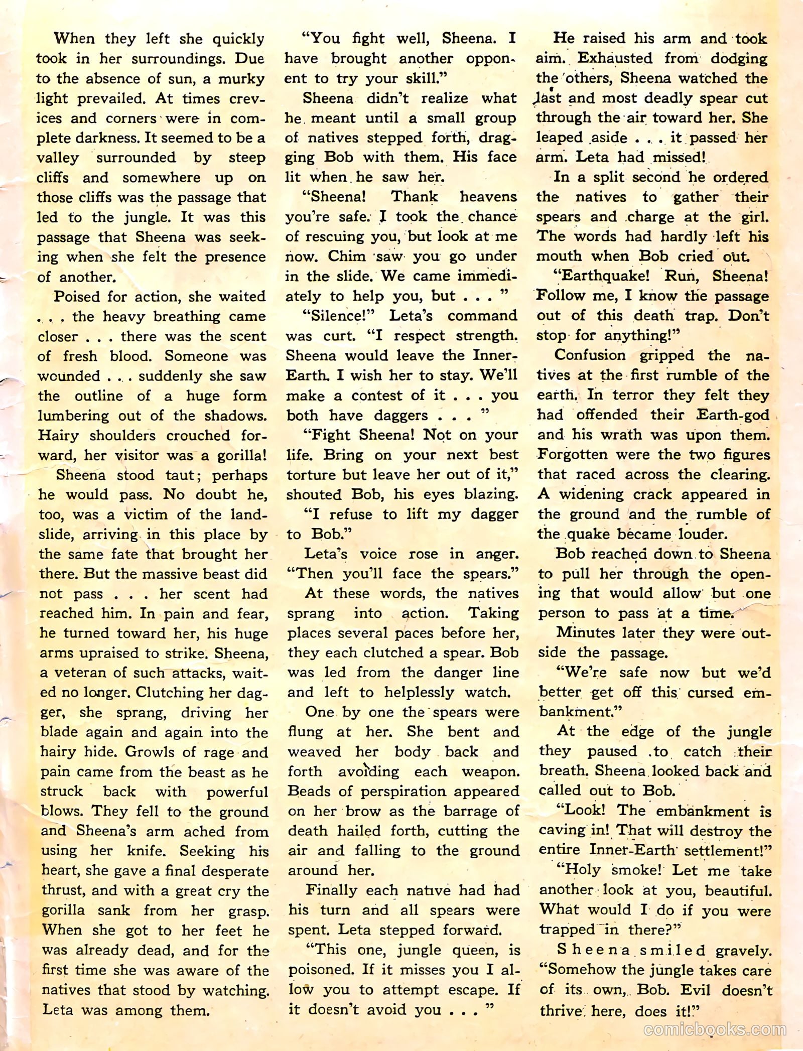 Jumbo Comics #81 (1945) — page 36 of 37