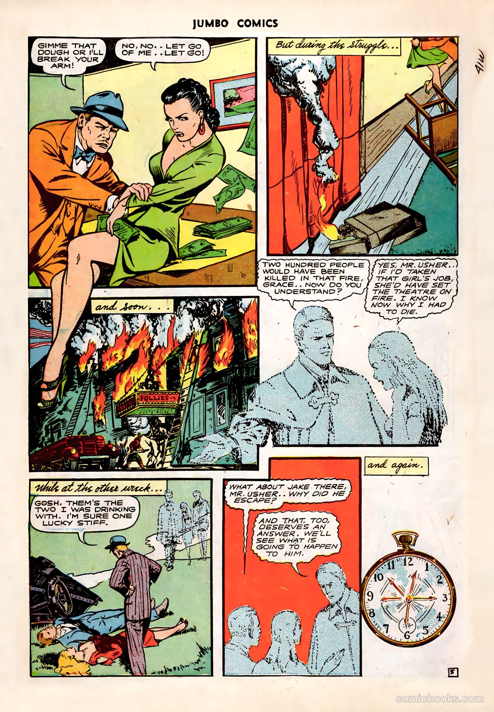 Jumbo Comics #82 (1945) — page 32 of 37