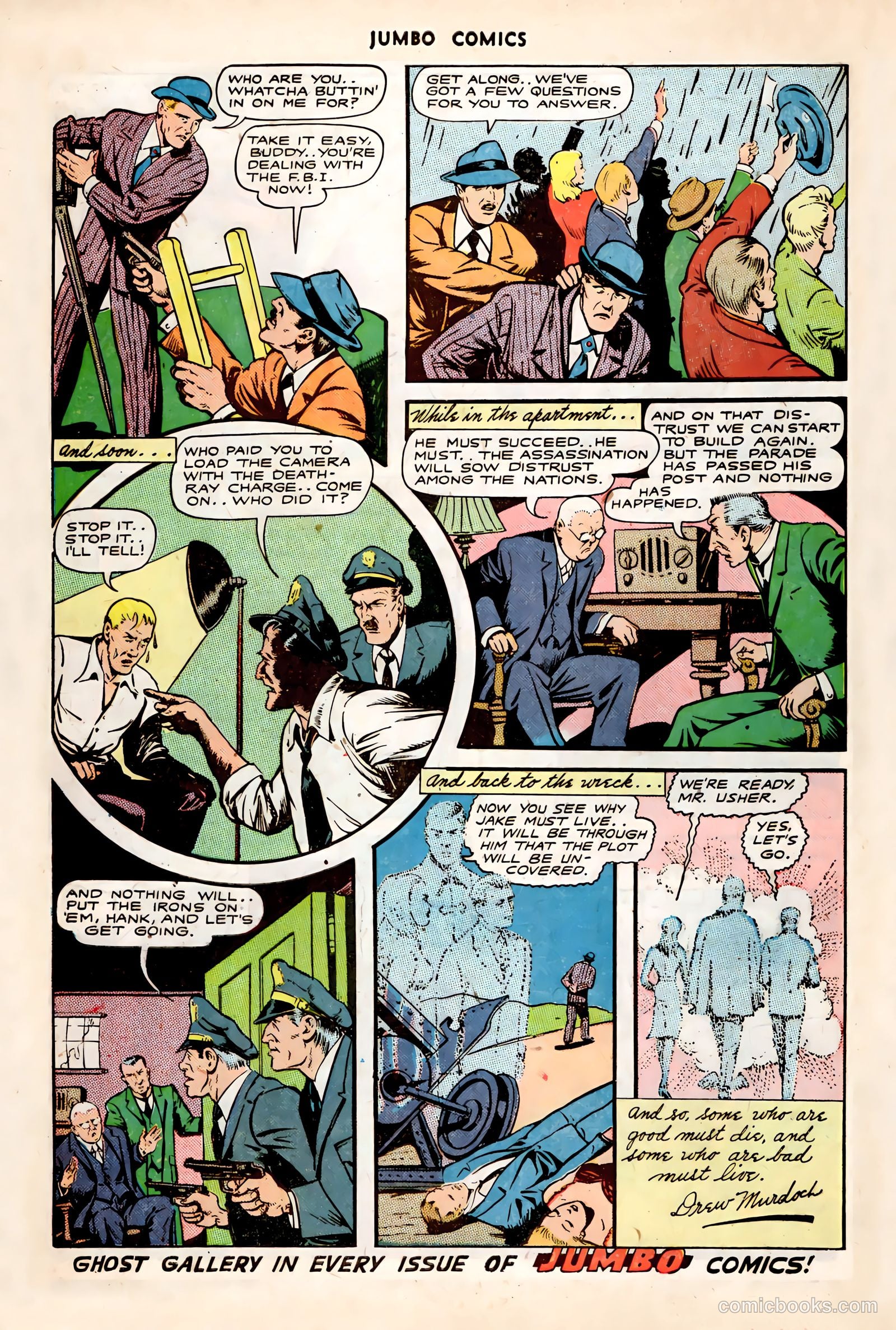 Jumbo Comics #82 (1945) — page 34 of 37