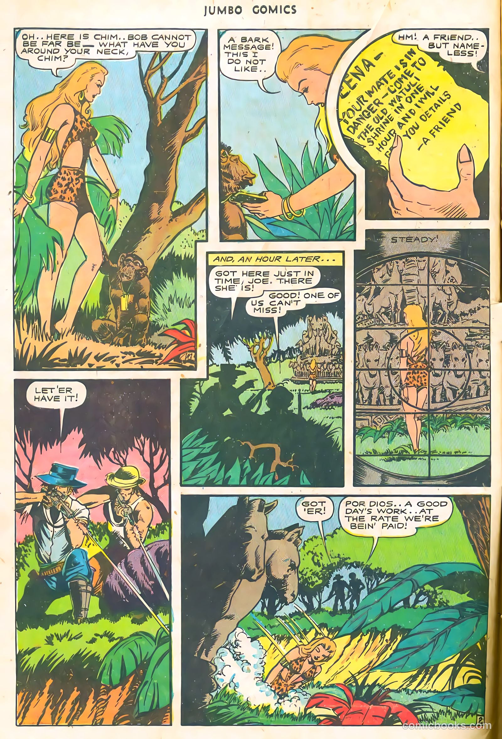 Jumbo Comics #83 (1946) — page 4 of 36