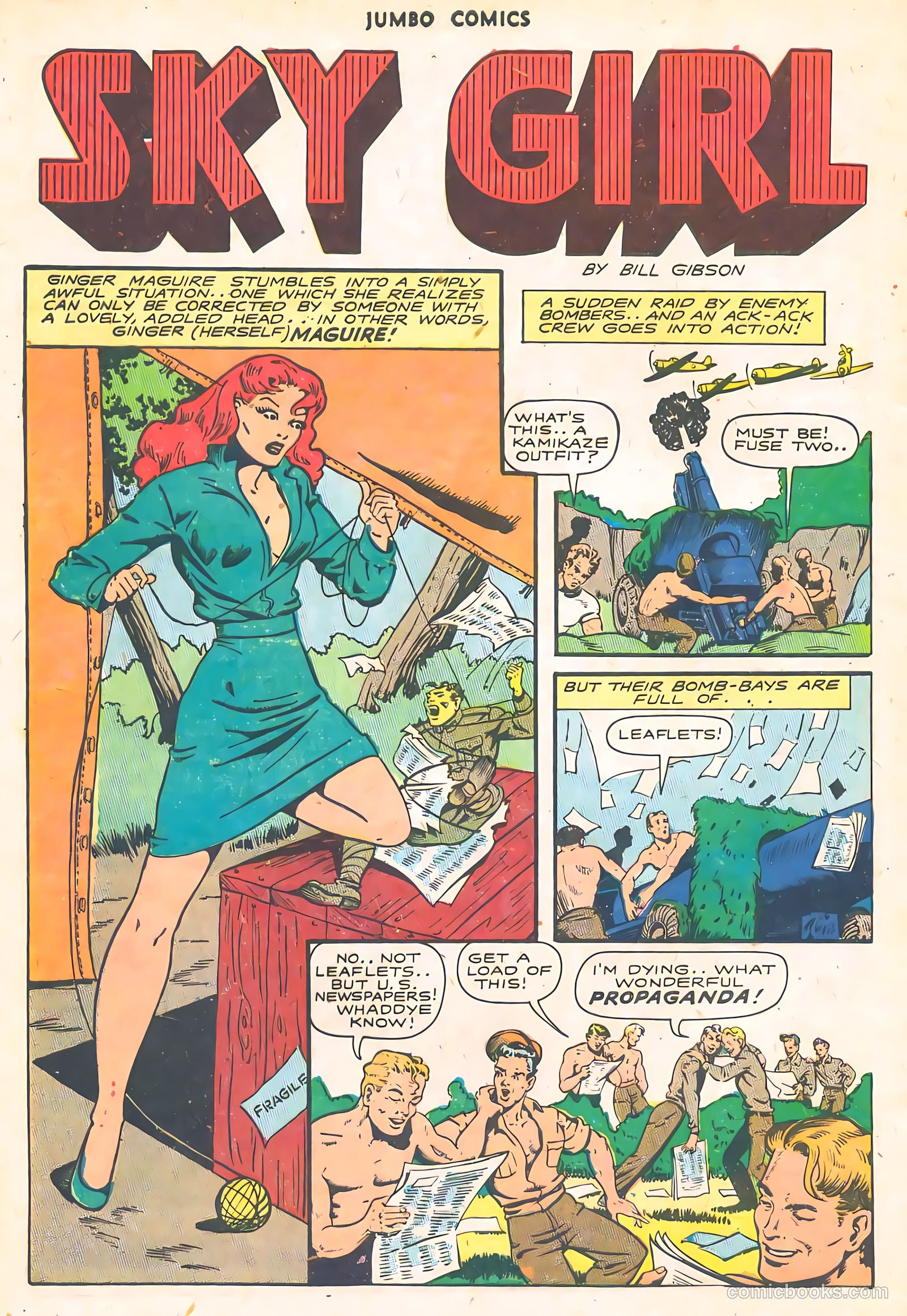 Jumbo Comics #83 (1946) — page 30 of 36