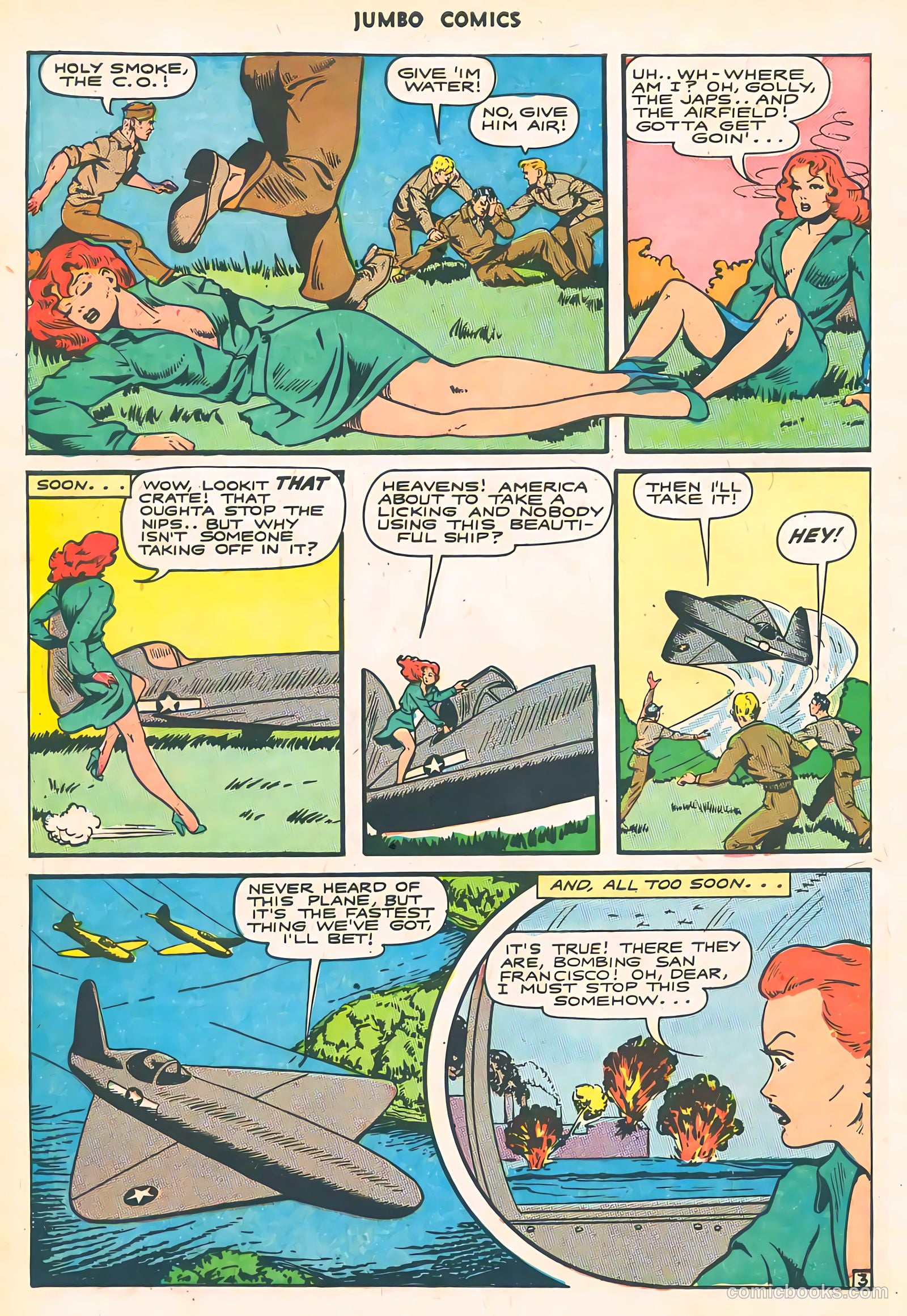 Jumbo Comics #83 (1946) — page 32 of 36
