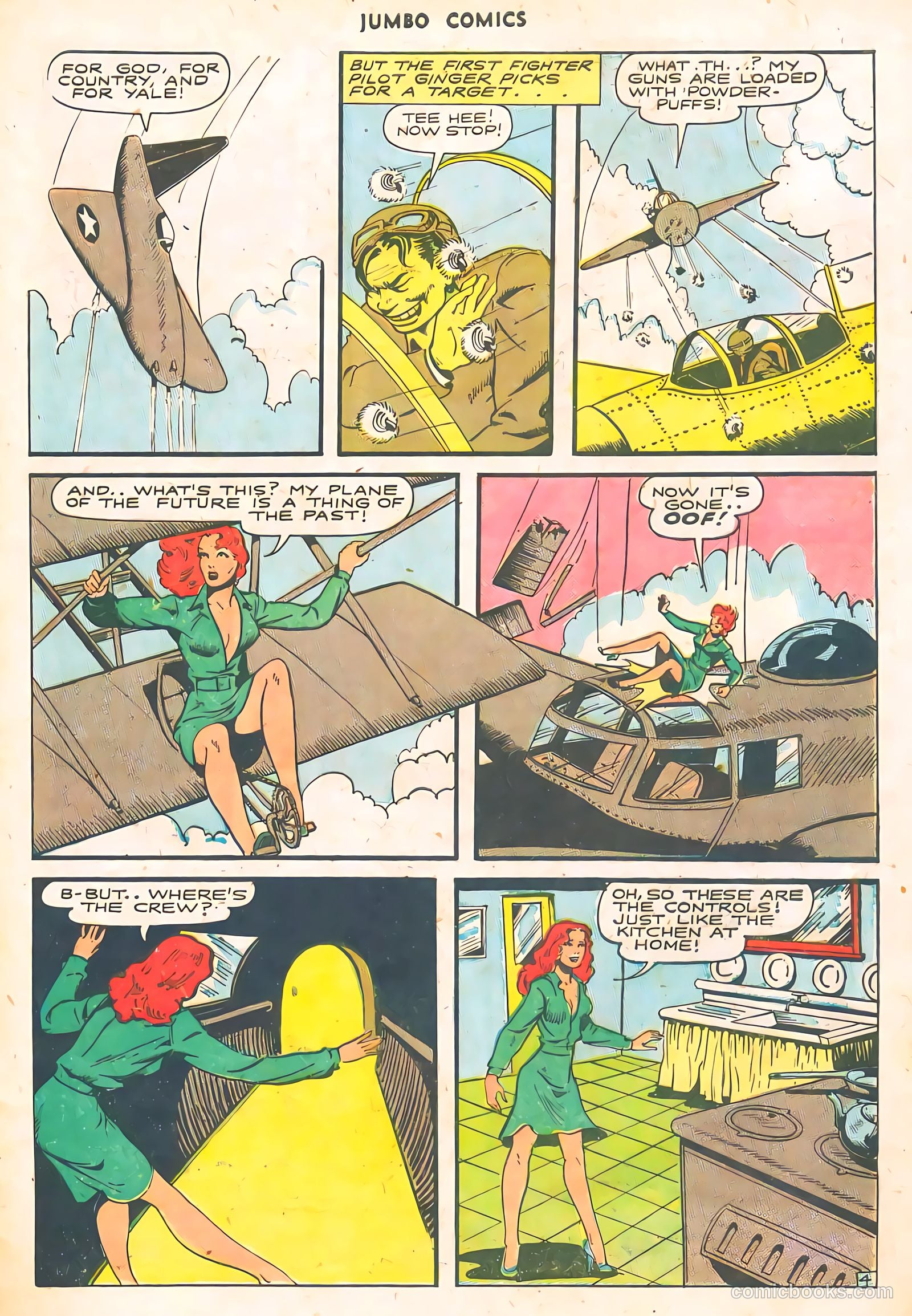 Jumbo Comics #83 (1946) — page 33 of 36