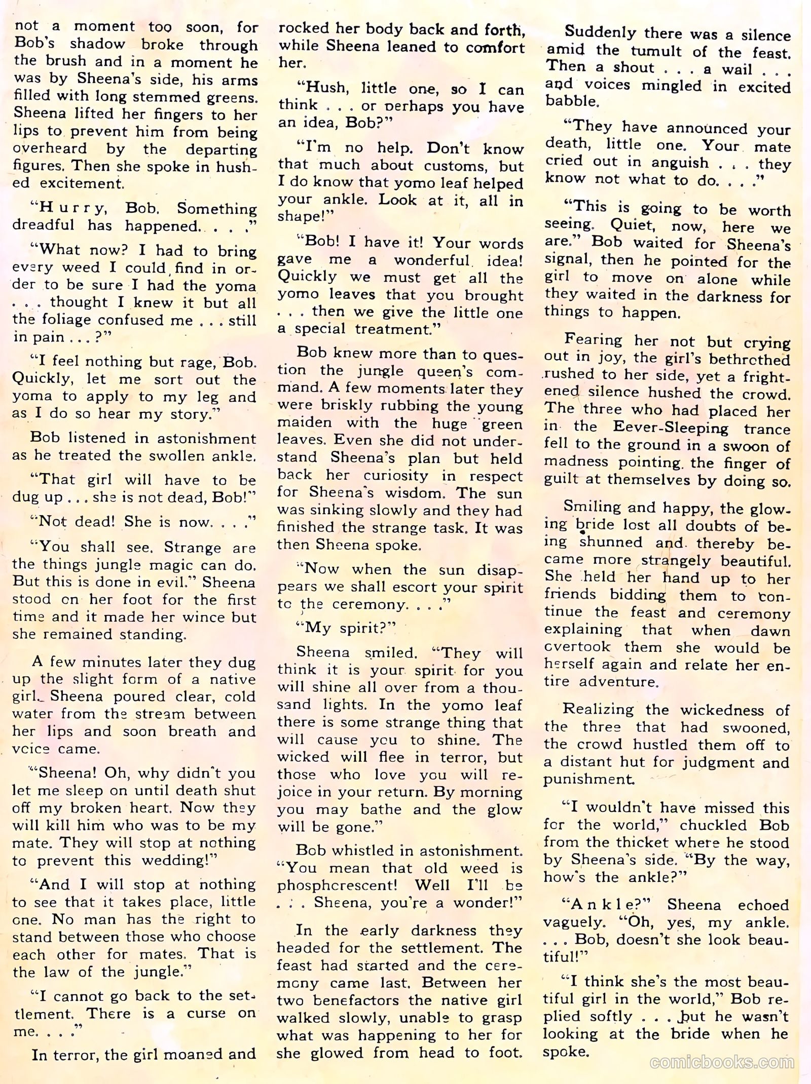 Jumbo Comics #83 (1946) — page 35 of 36