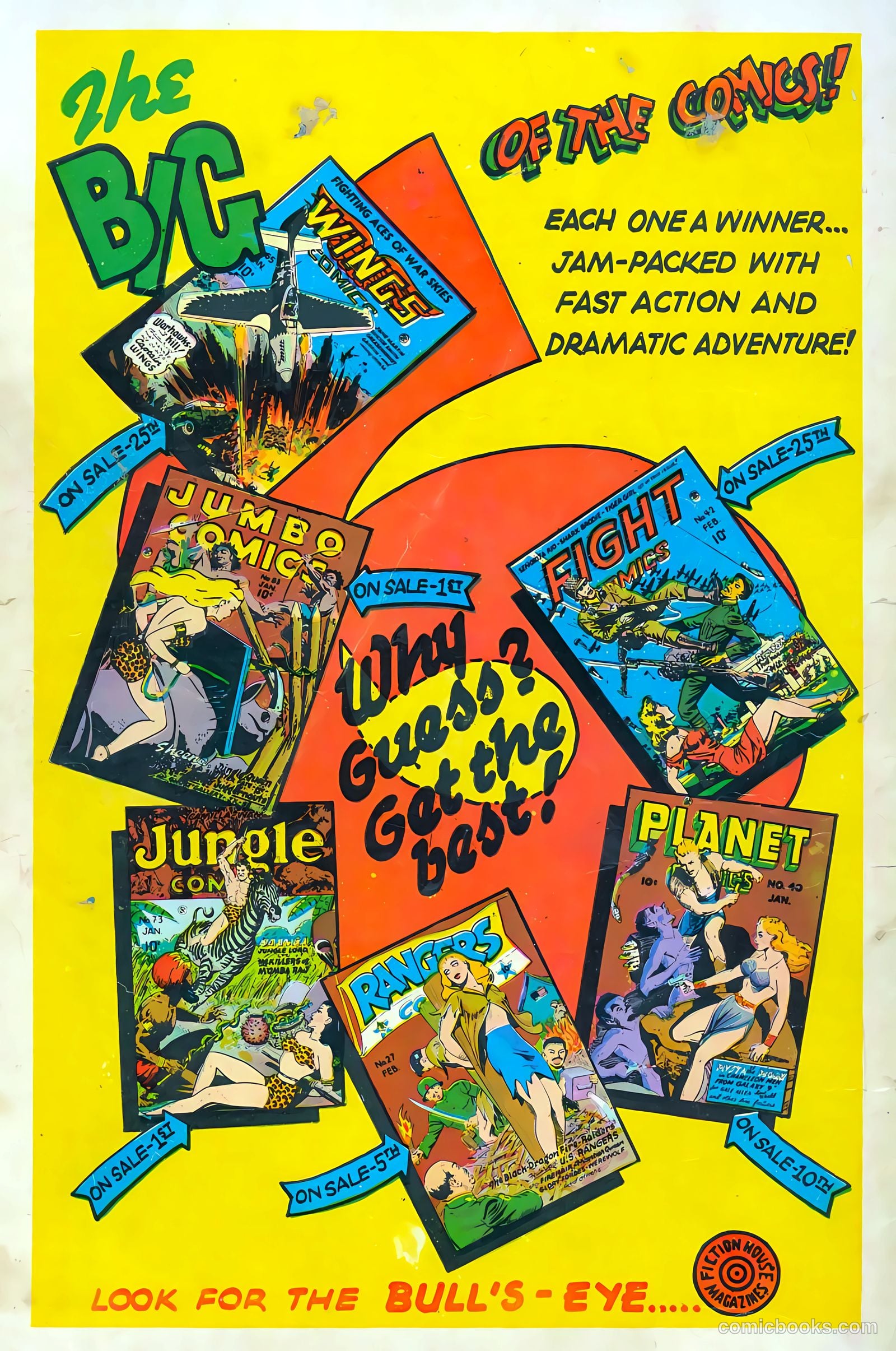 Jumbo Comics #83 (1946) — page 36 of 36
