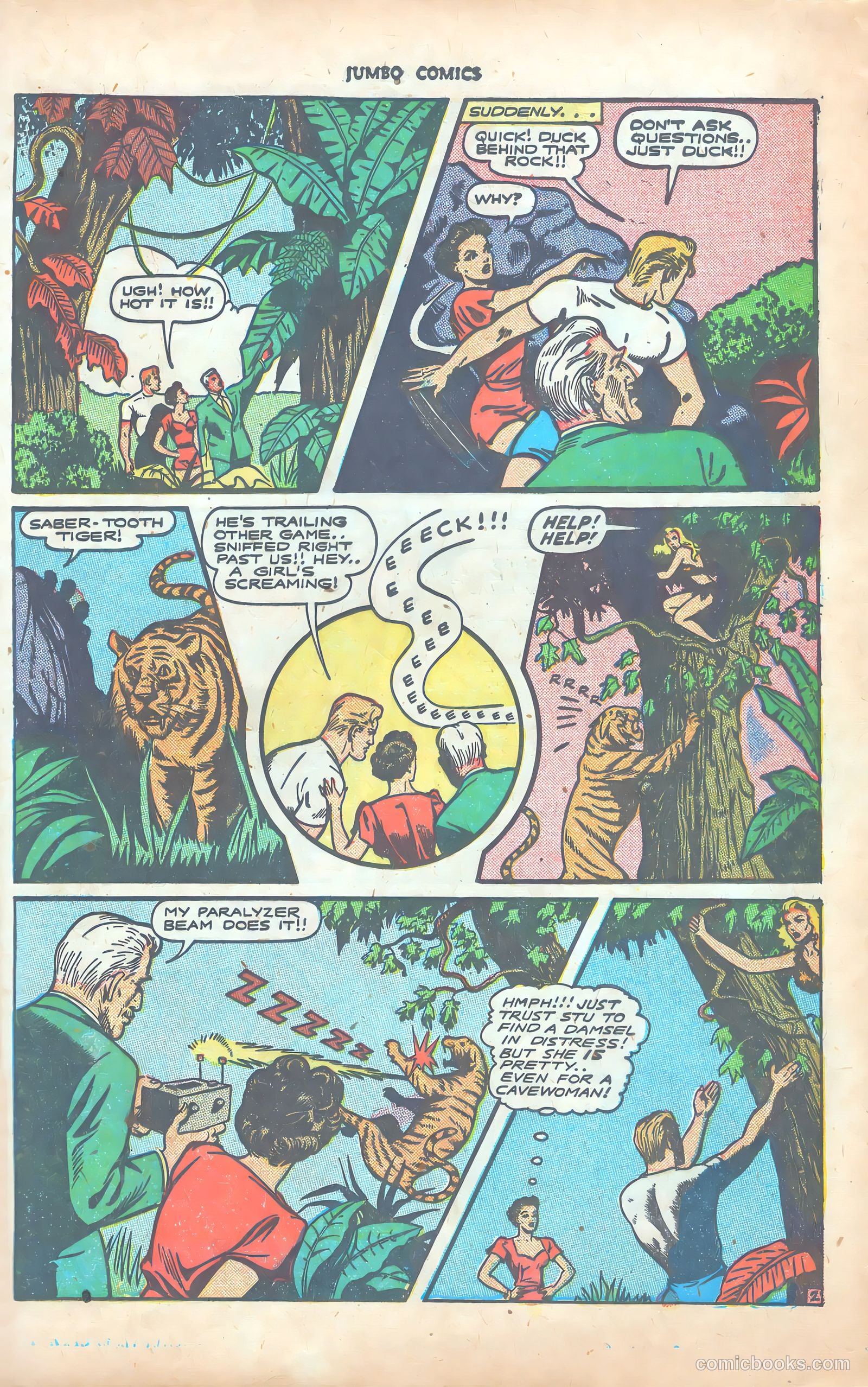 Jumbo Comics #84 (1946) — page 37 of 52