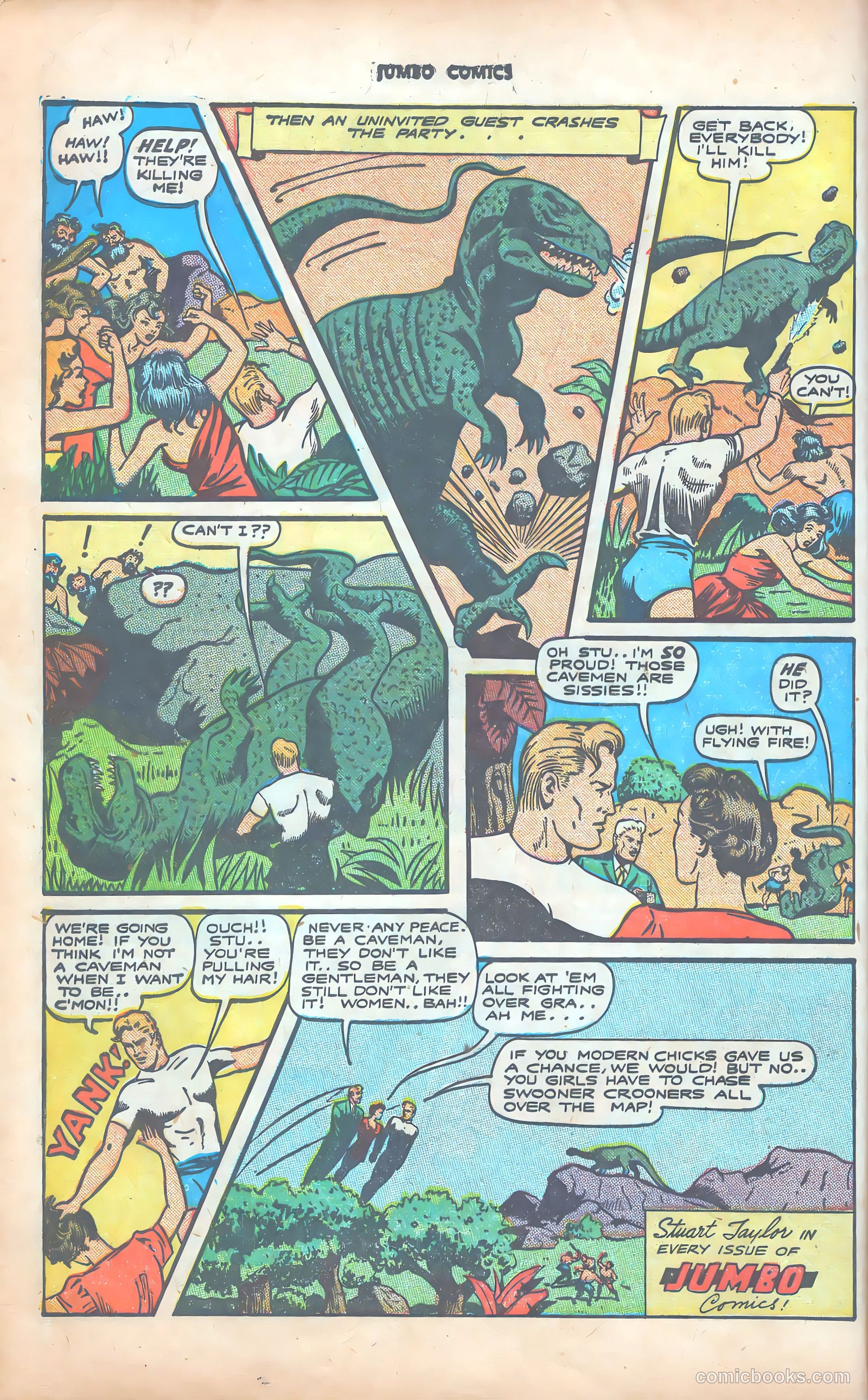 Jumbo Comics #84 (1946) — page 40 of 52