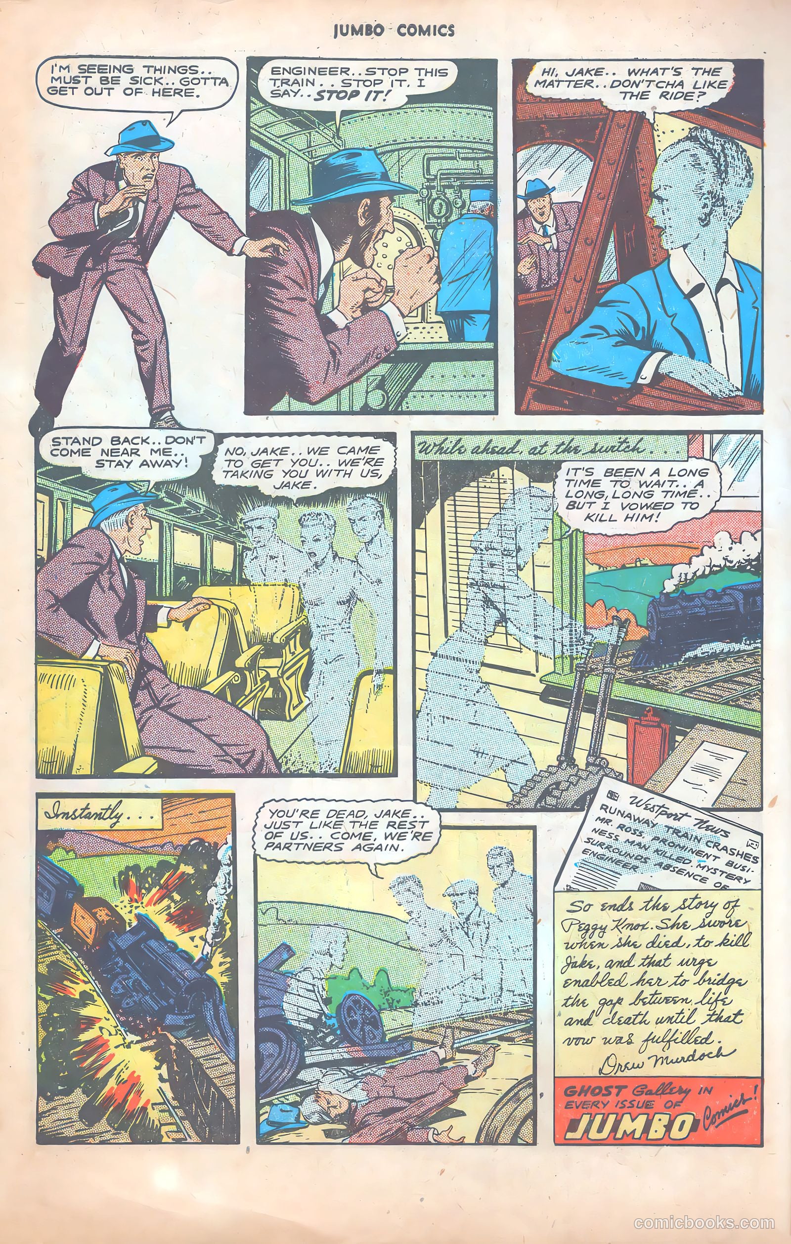 Jumbo Comics #84 (1946) — page 50 of 52