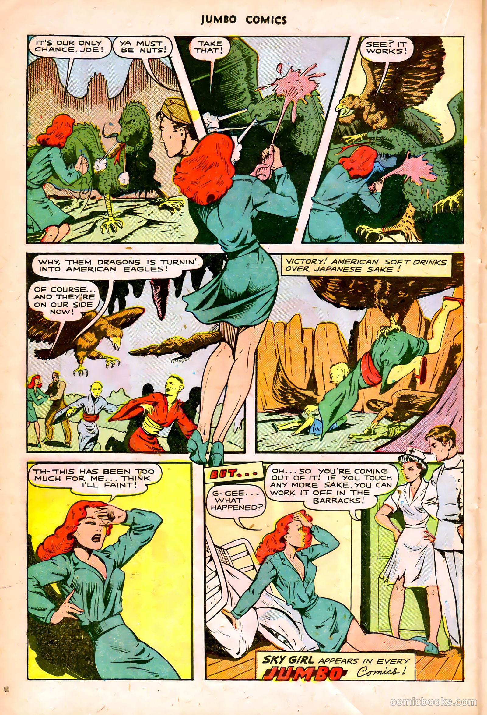 Jumbo Comics #85 (1946) — page 34 of 54