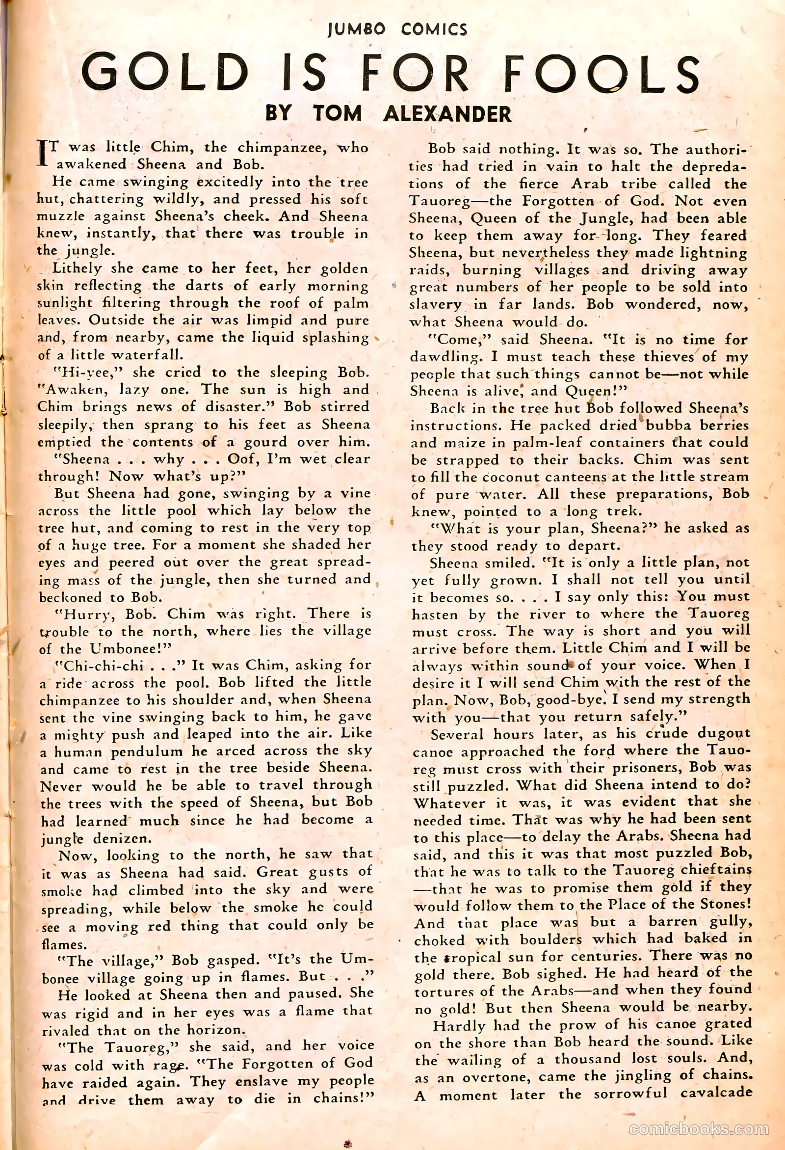 Jumbo Comics #85 (1946) — page 35 of 54