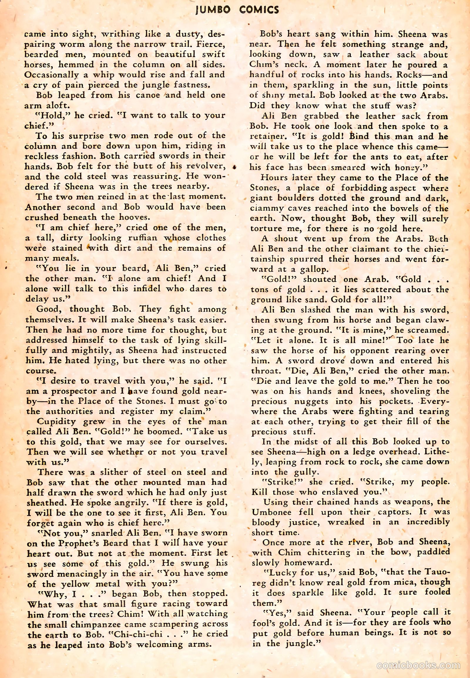 Jumbo Comics #85 (1946) — page 36 of 54
