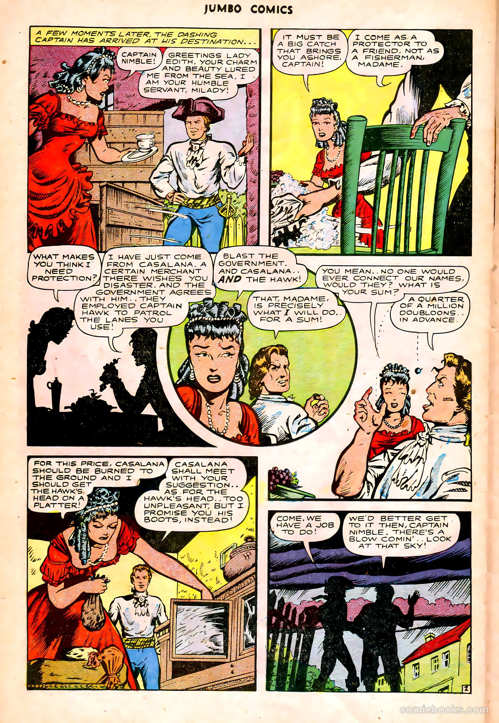 Jumbo Comics #85 (1946) — page 38 of 54