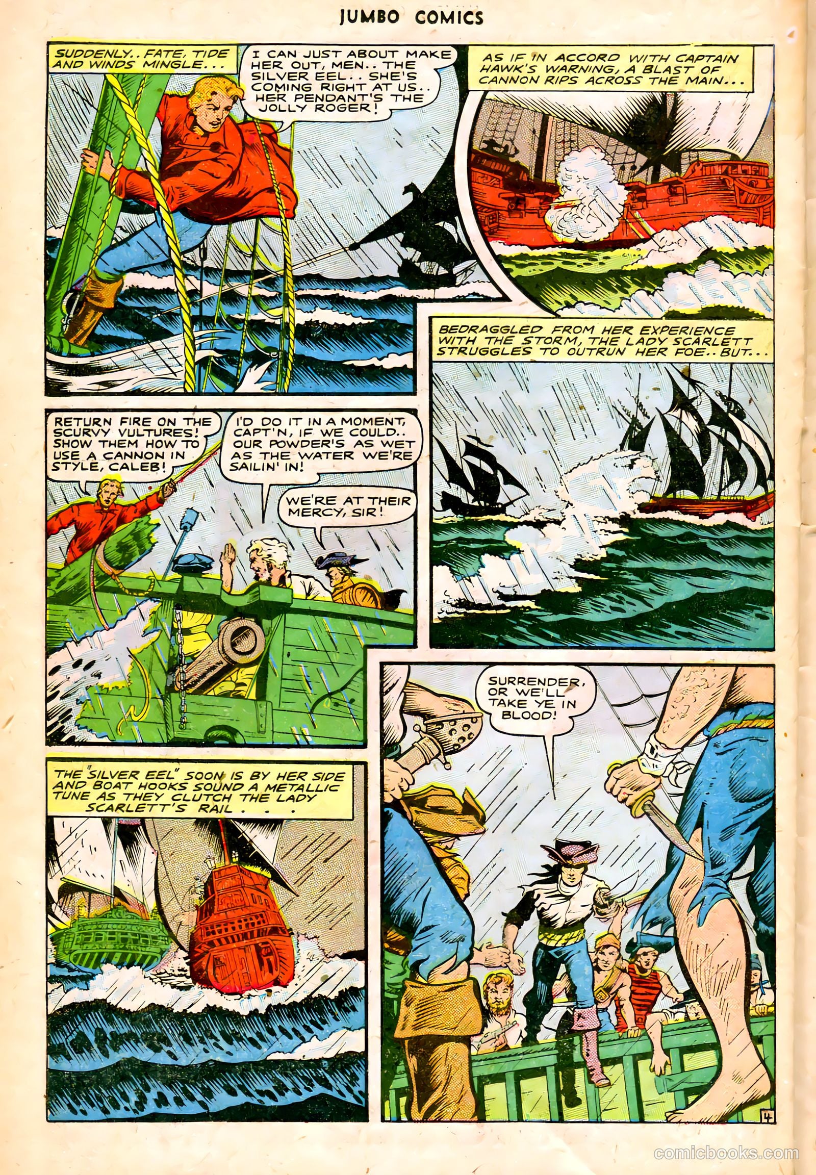 Jumbo Comics #85 (1946) — page 40 of 54