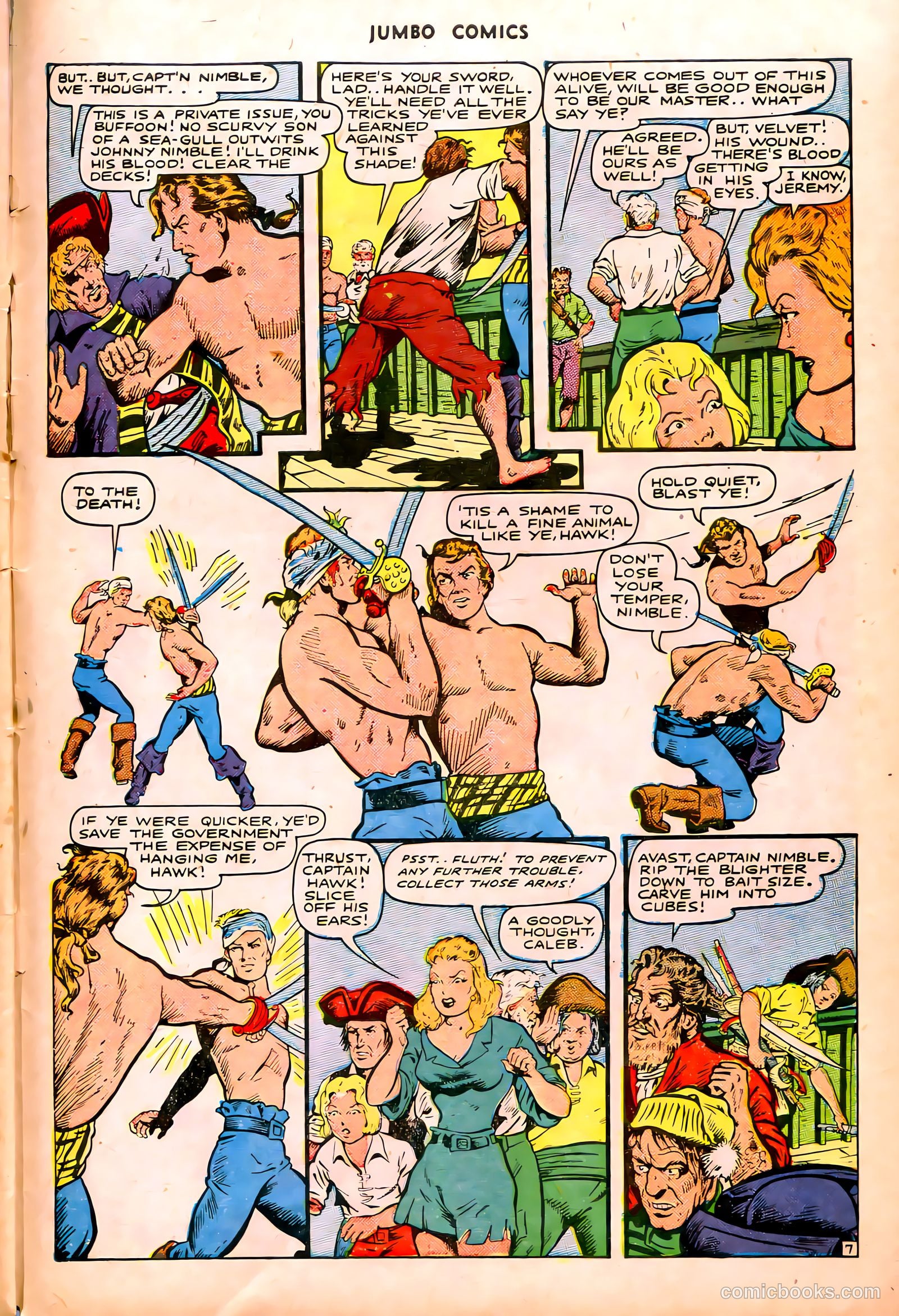Jumbo Comics #85 (1946) — page 43 of 54