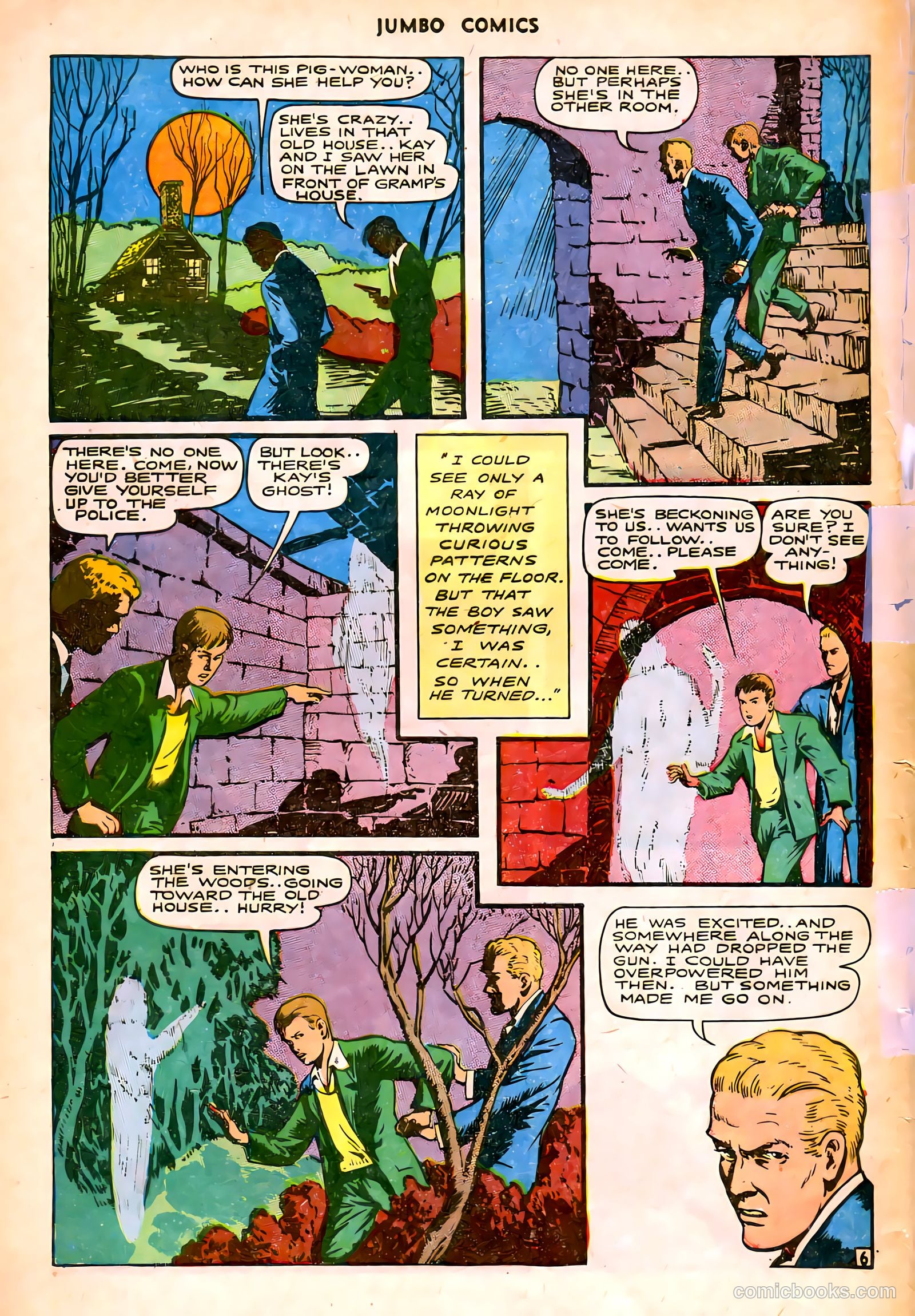 Jumbo Comics #85 (1946) — page 50 of 54